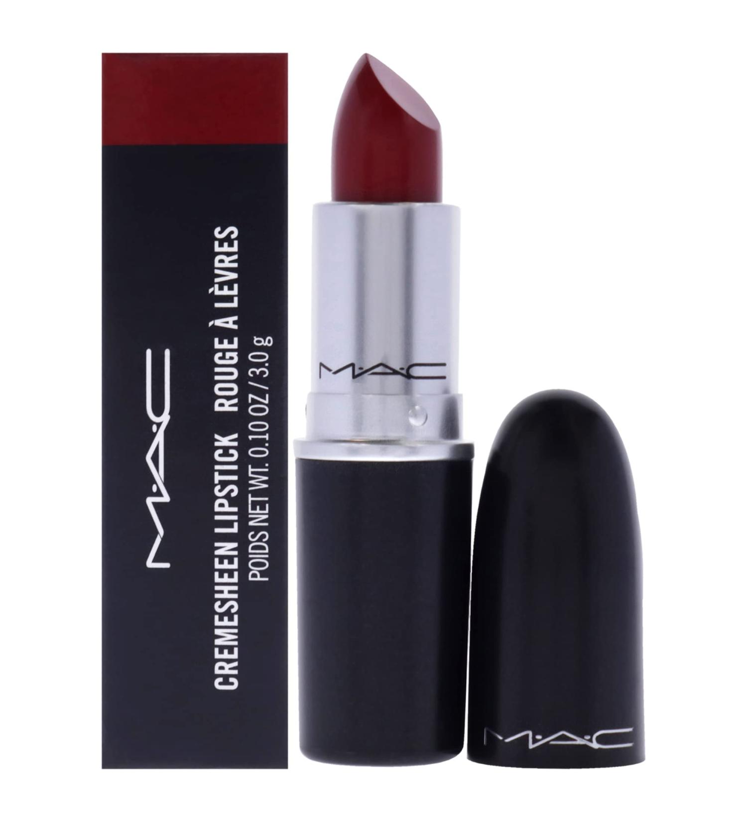 MAC Cremesheen Lipstick - Brave Red 0.1 oz - Women's Lipstick - Buy Online on GoSupps.com