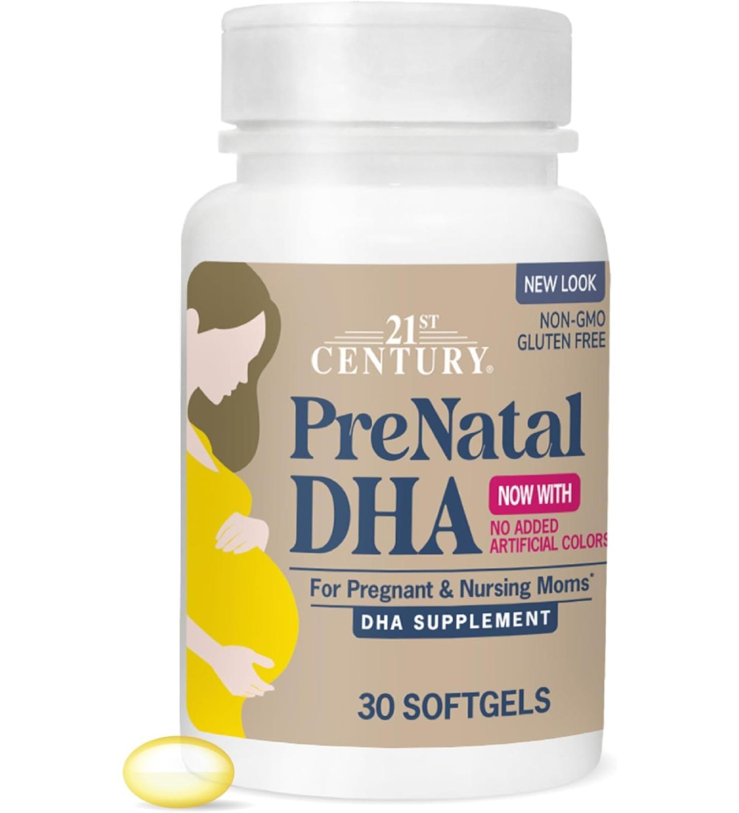 21st Century PreNatal DHA Softgels - 30 ct Pack of 3 - Buy Online on GoSupps.com