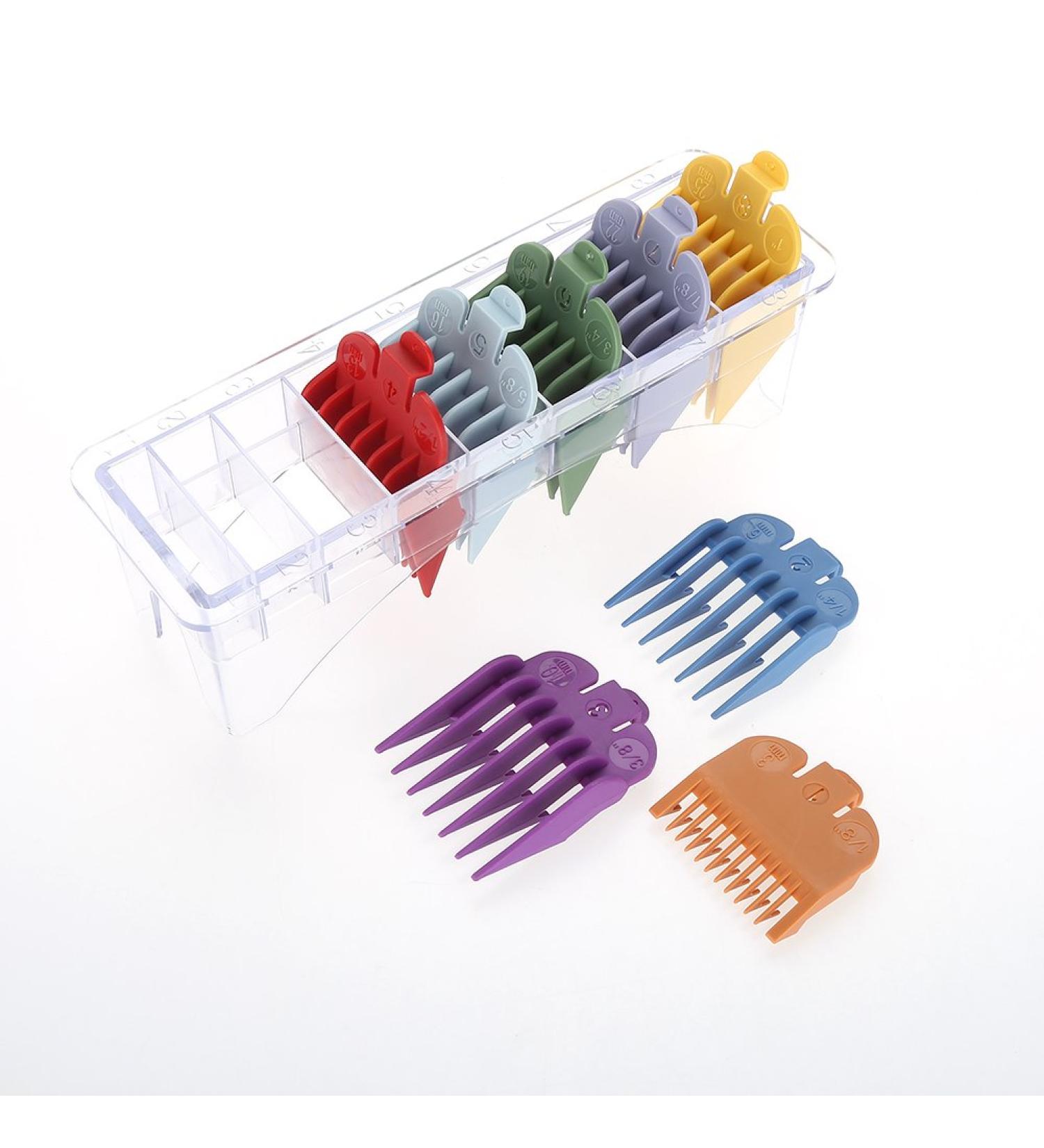 8pcs Replacement Combs Set for Barbers Various Sizes Haircut Accessories for Beard & Hair Cutting - Buy Online on GoSupps.com