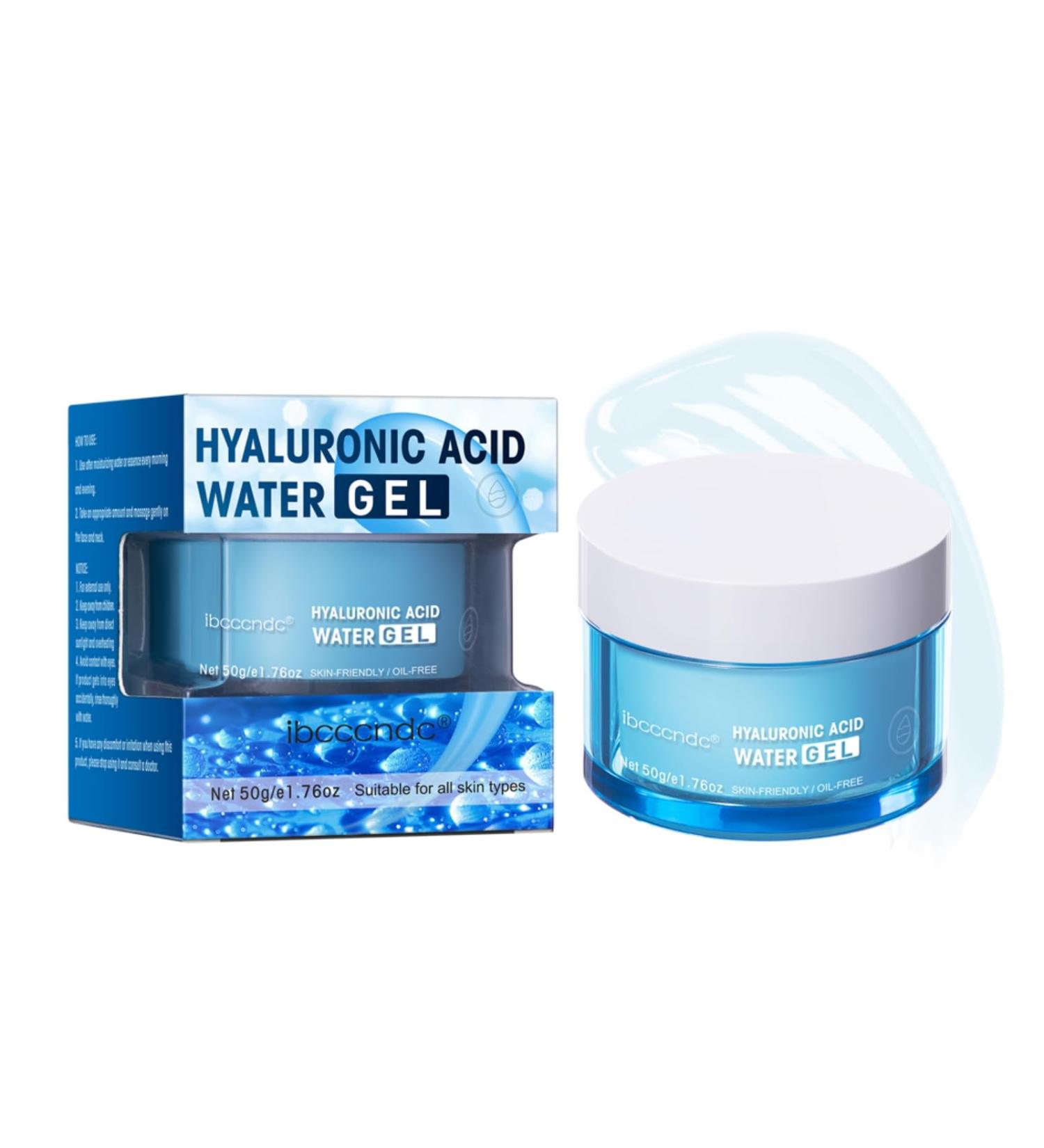 Hydro Boost Hyaluronic Acid Water Gel - Lightweight Face Moisturizer for Oily Skin | Long-lasting Hydration & Plumped Skin | 1.76 Oz - Buy Online on GoSupps.com