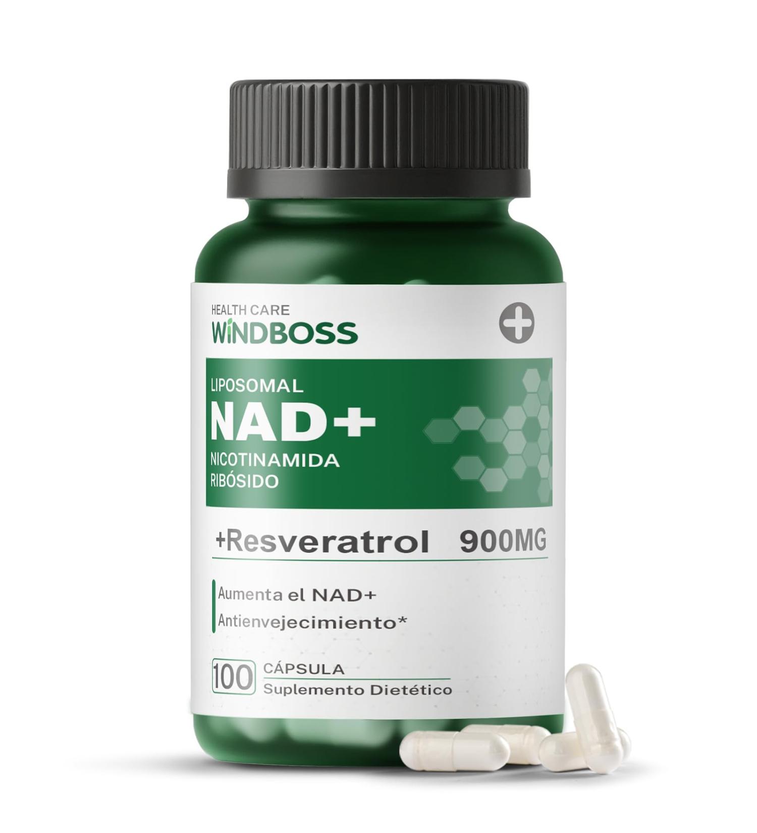 NAD+ Liposomal NR 900mg : Formule avec querc tine et resv ratrol d velopp e comme partie de votre routine quotidienne. Avec des ingr dients soigneusement s lectionn s et un emballage pratiqu - Buy Online on GoSupps.com