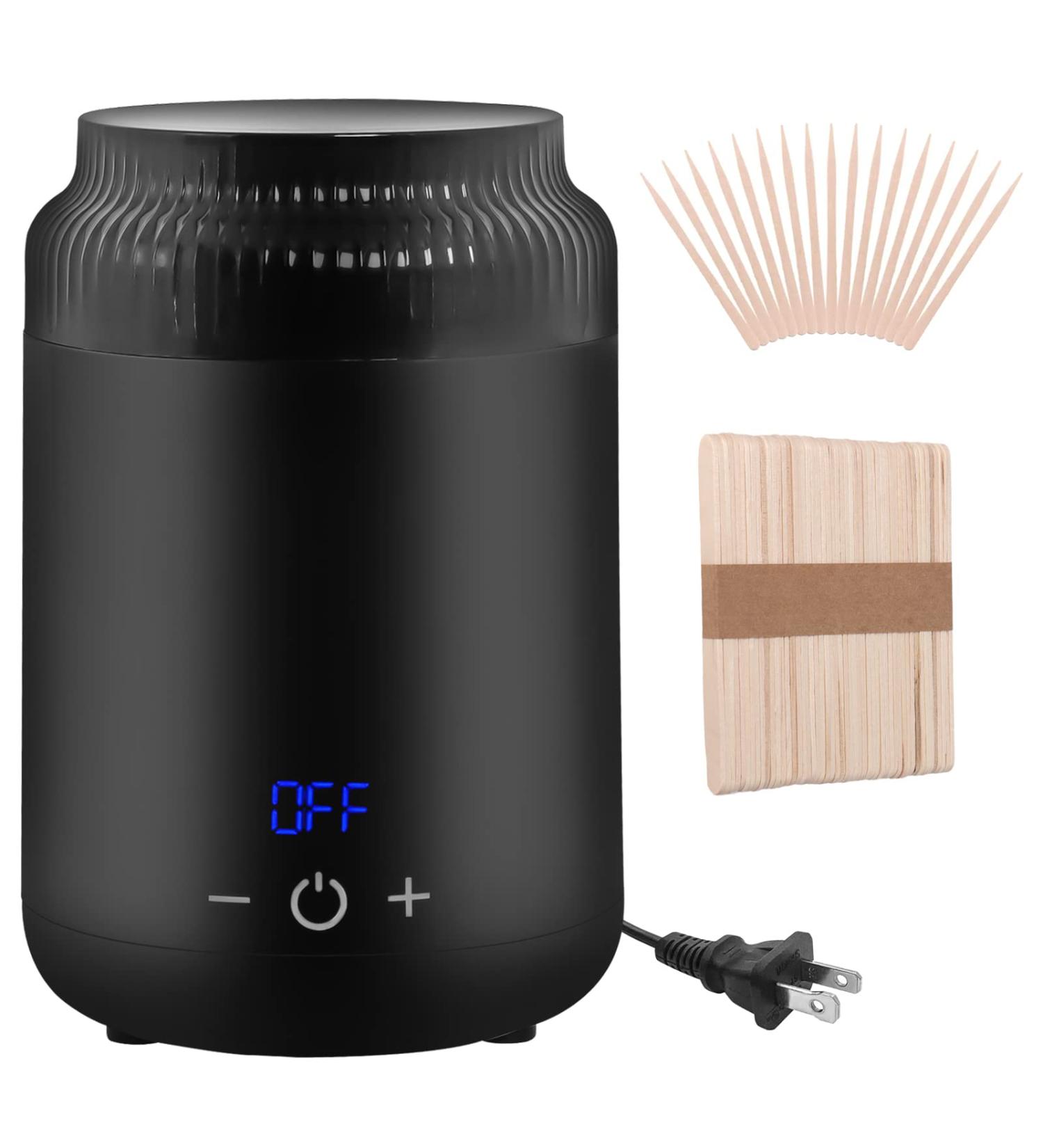Podoy Mini Wax Pot Machine | Portable Electric Wax Heater for Hair Removal | Includes 100 Wax Sticks - Buy Online on GoSupps.com