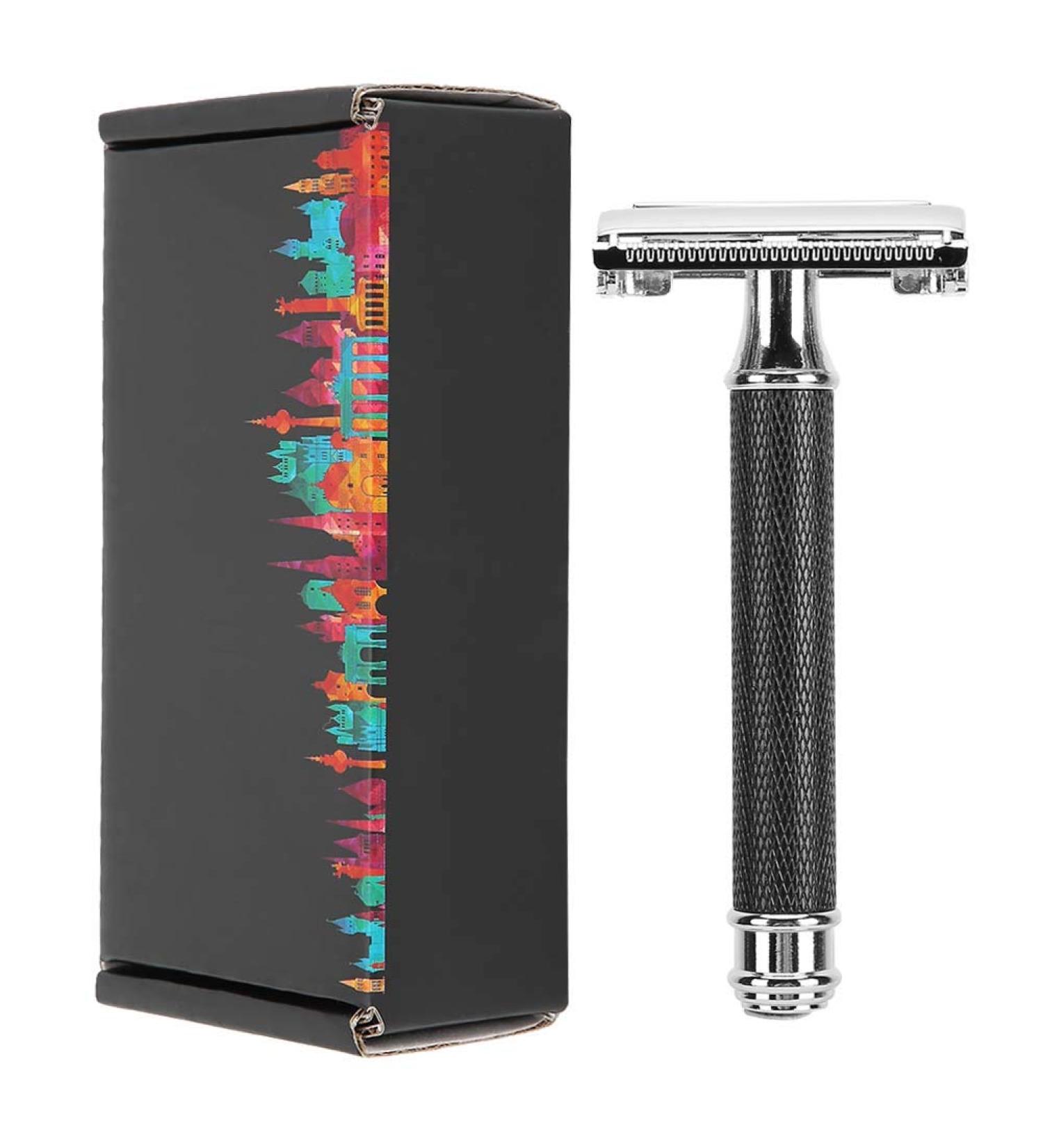 Men's Washable Manual Razor & Portable Beard Trimmer - Face & Body Shaver | International Shipping - Buy Online on GoSupps.com