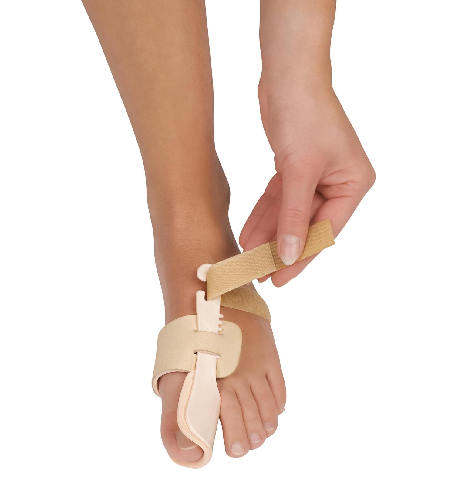 GOFORM Hallux Valgus Night Splint for Big Toe Misalignment - Size 2 (41-46) | Left Foot Correction Aid | International Shipping Available - Buy Online on GoSupps.com
