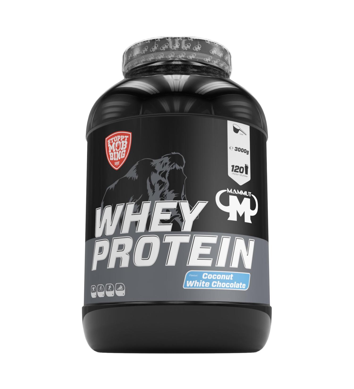 Mammut Nutrition Whey Protein - Coconut White Chocolate 3000g | High-Quality Protein Shake for Optimal Performance - Buy Online on GoSupps.com