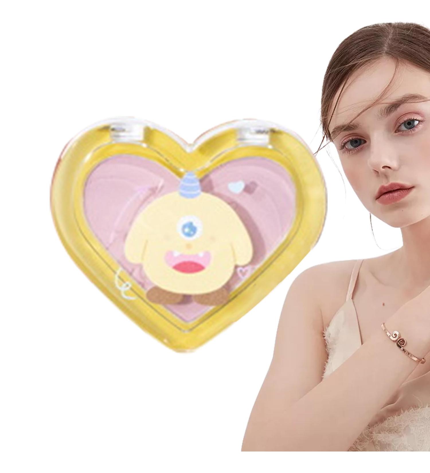 Powder Blush - Monochromatic Cream Blush Palette for Cheeks - Lightweight Blendable Powder Blush Long Lasting for Eyes Lips and Cheeks Radiant Glow - Buy Online on GoSupps.com