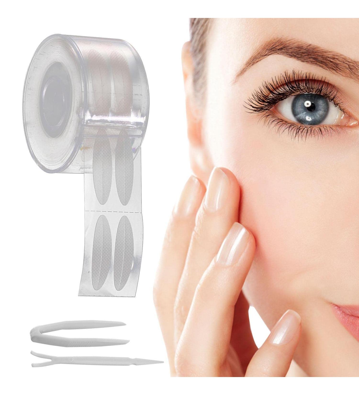 Invisible Eyelid Lift Strips | Double Eyelid Tape Invisible | Double Eyelid Tape Fiber Design Texture Bionic Design Roll Design Strong Stickiness for Makeup Widened Textured Shape - Buy Online on GoSupps.com