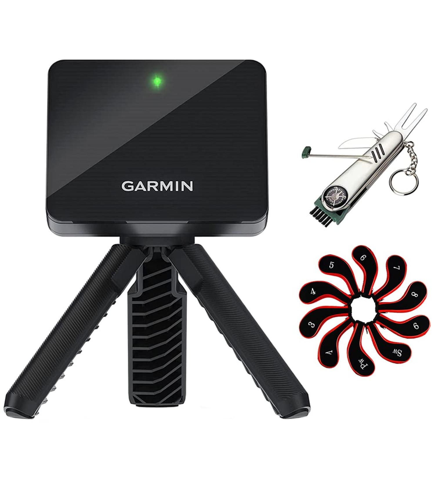 Garmin Approach R10 Portable Golf Launch Monitor Bundle | 7-in-1 Golf Tool & Neoprene Zipper Headgear | International Shipping Available - Buy Online on GoSupps.com
