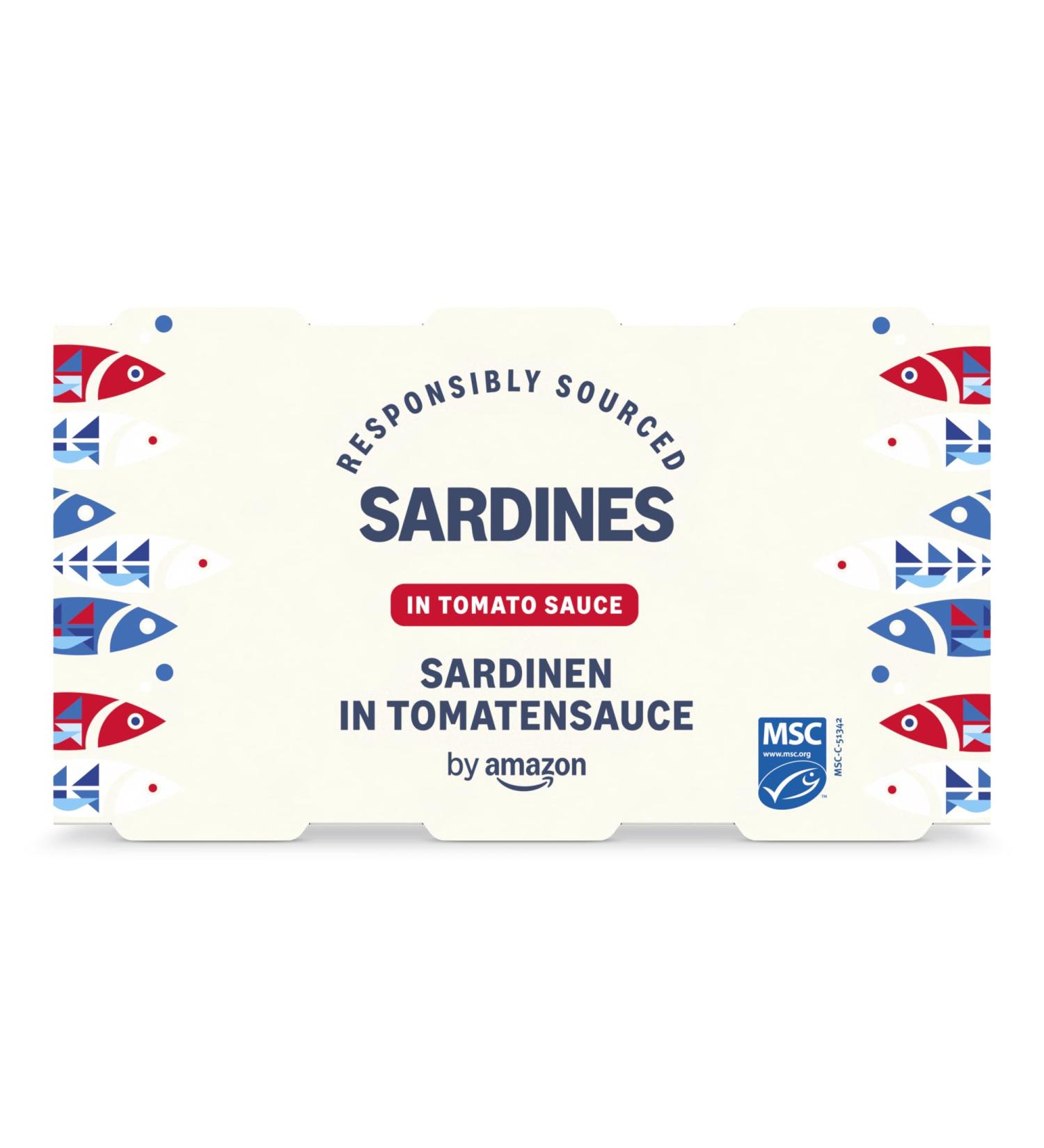 by Amazon Sardines La Sauce Tomate 3x125g Sauce Tomate 375 g (paquet de 1) - Buy Online on GoSupps.com