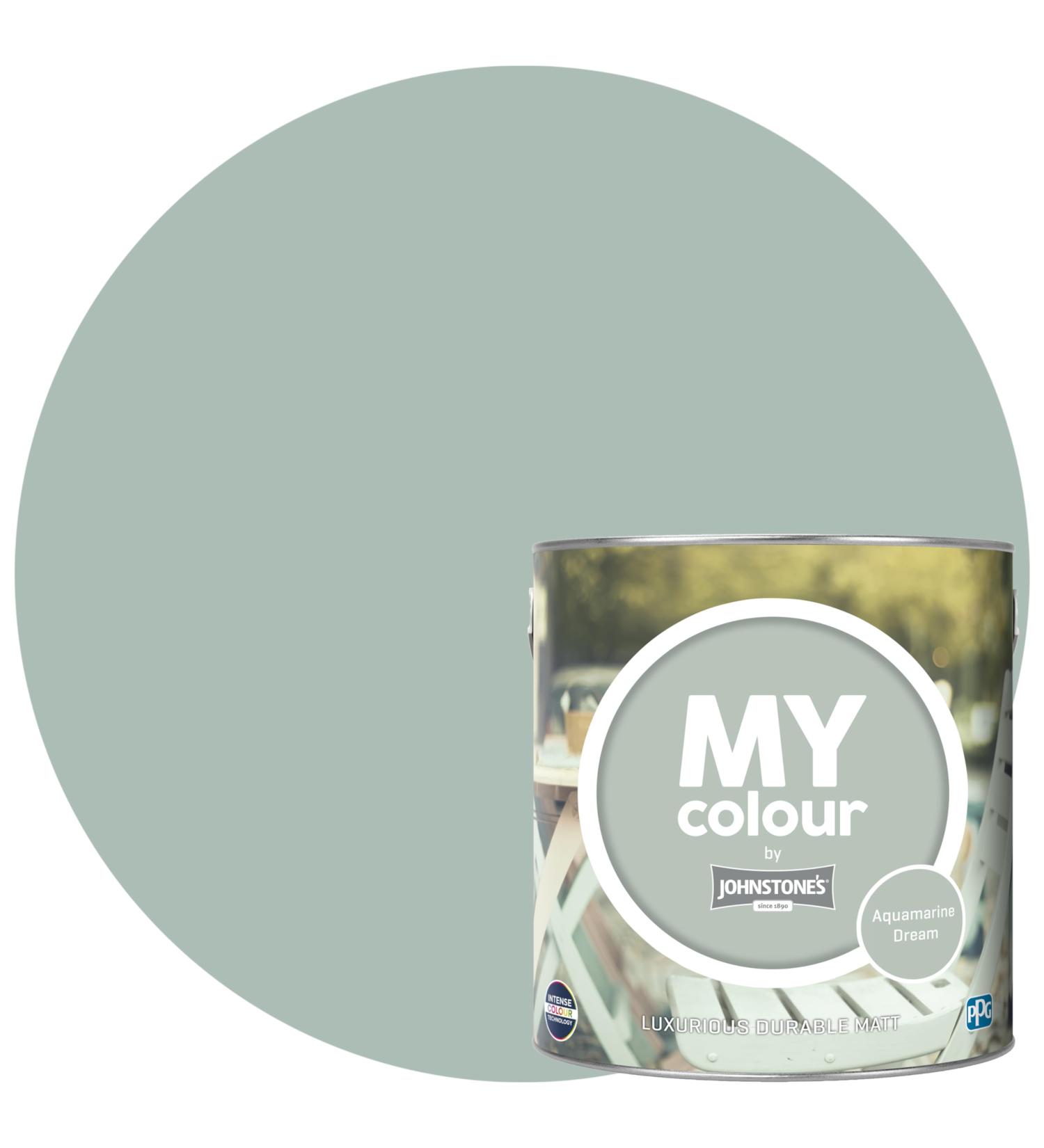 Johnstone's Luxurious Durable Matt Paint - Aquamarine Dream 2.5L - Buy Online on GoSupps.com