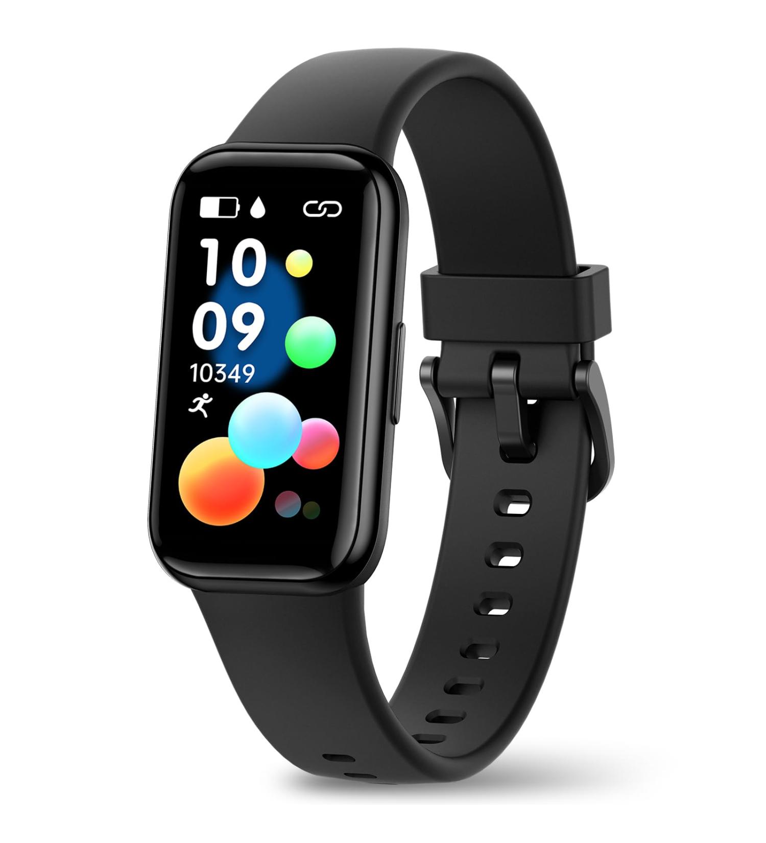 MeoOnley Fitness Watch - IP68 Waterproof Smartwatch with Pedometer Pulse Monitor Sleep Tracking for Men & Women - Compatible with Android & iOS - Buy Online on GoSupps.com
