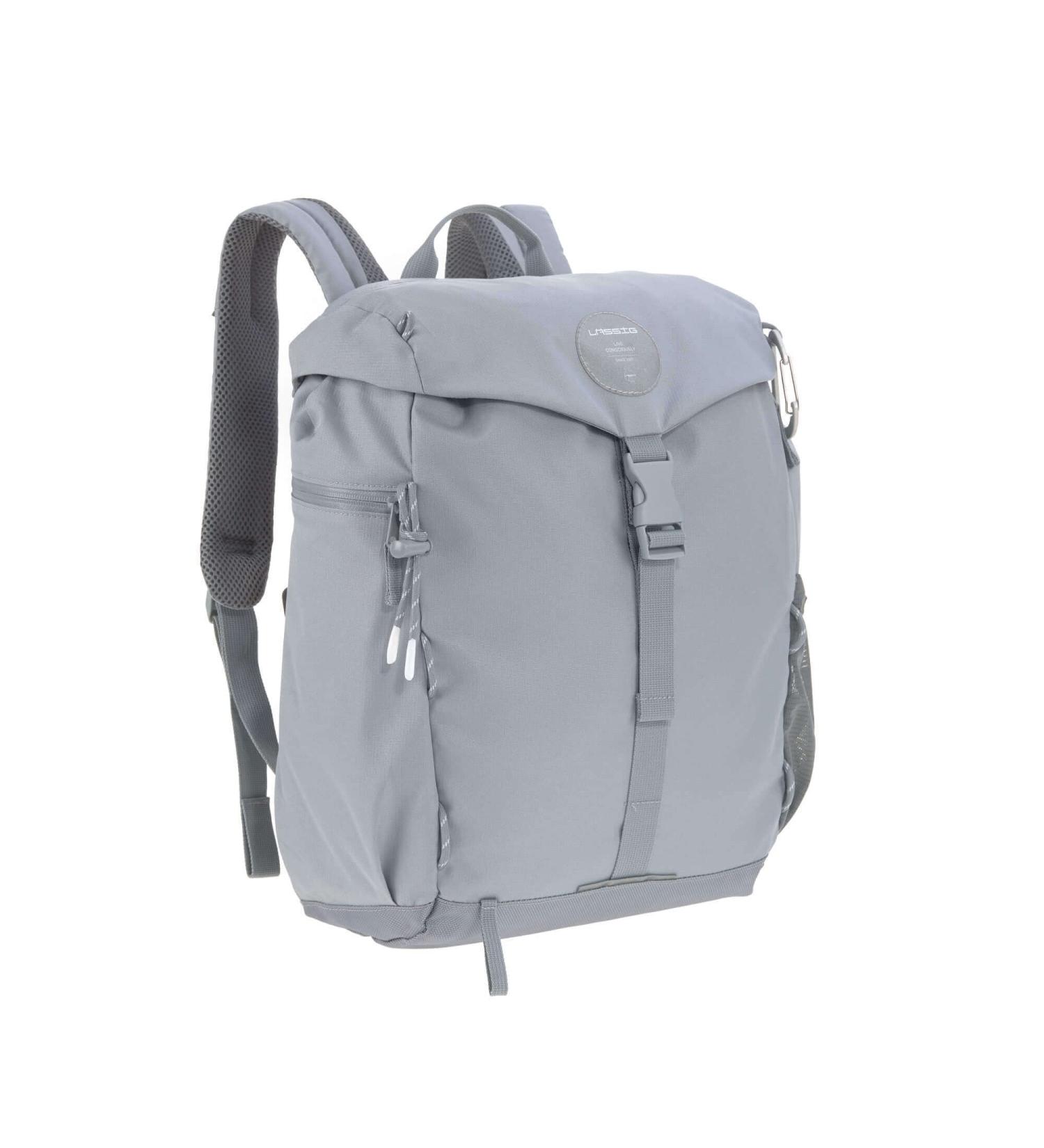 L ssig Green Label Outdoor Backpack Grey - Lightweight 850g Ideal for Travel & Adventure - Buy Online on GoSupps.com