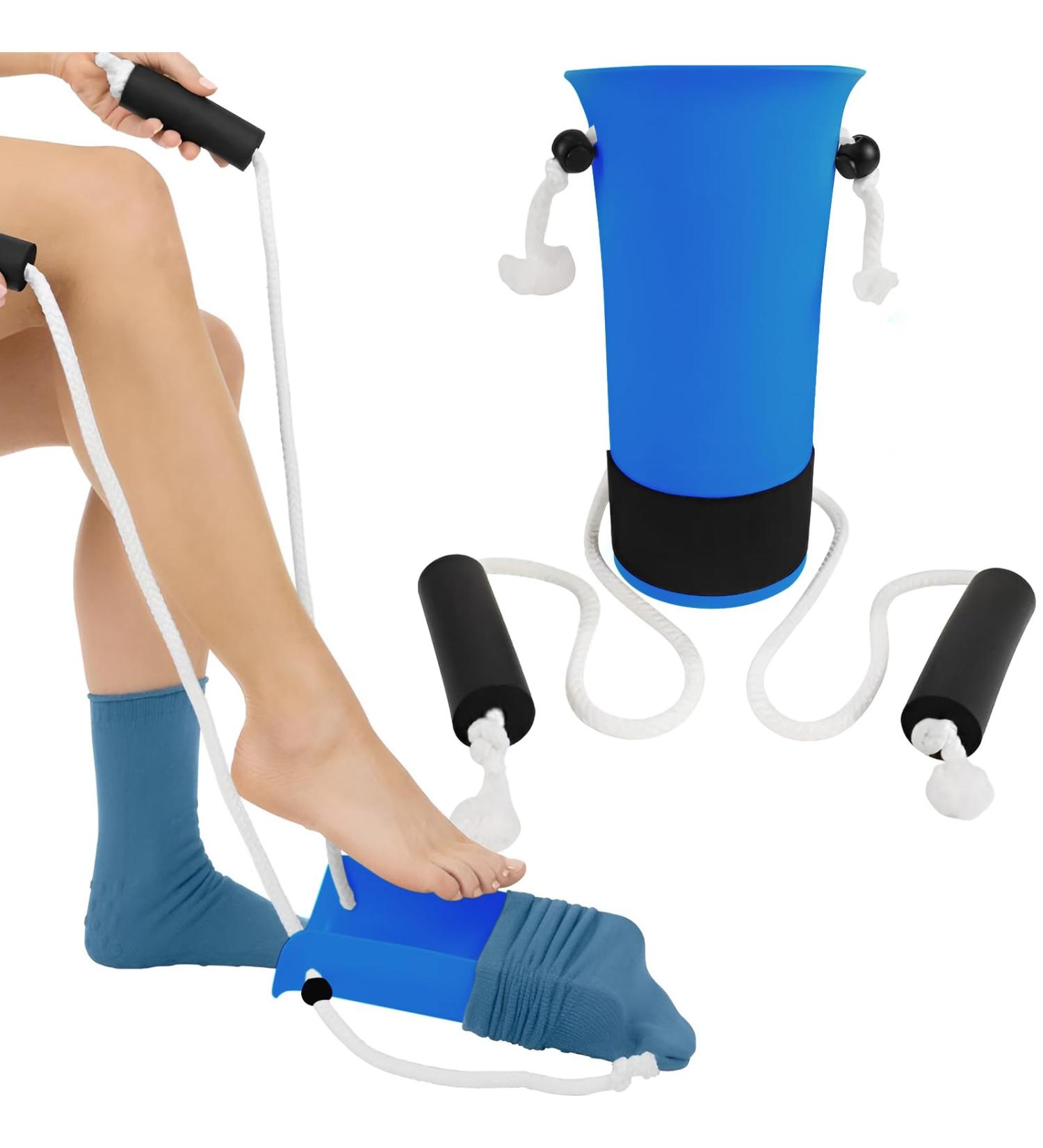 Stripping Educational Aid for Seniors & Pregnant - Compression Stockings & Socks for Pain Relief | International Shipping - Buy Online on GoSupps.com