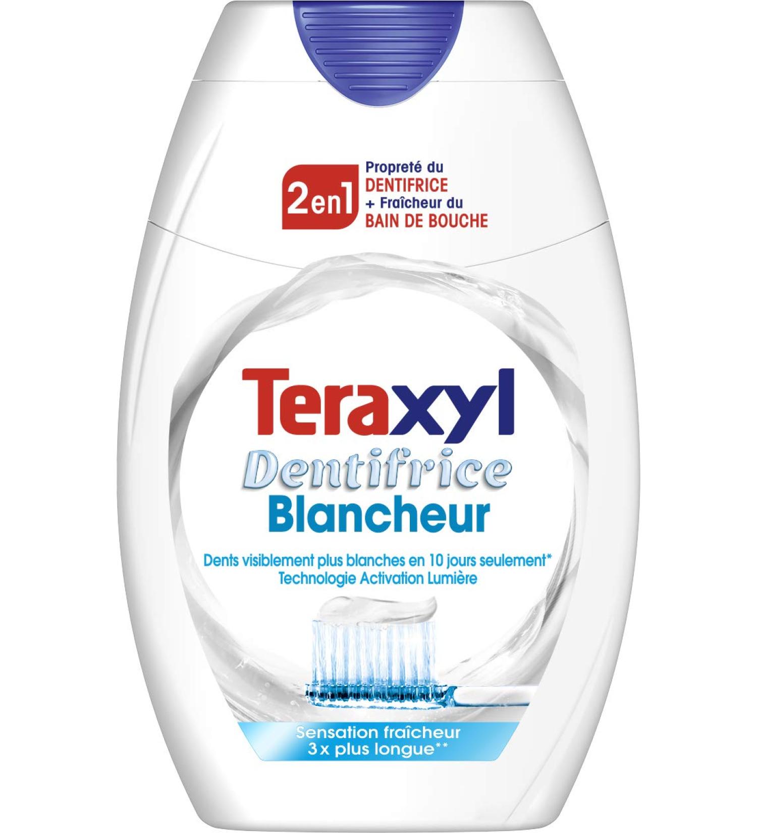 Teraxyl 2-in-1 Toothpaste & Mouthwash - Whitening Freshness & Activation Technology - 75 ml Tube - International Shipping Available - Buy Online on GoSupps.com