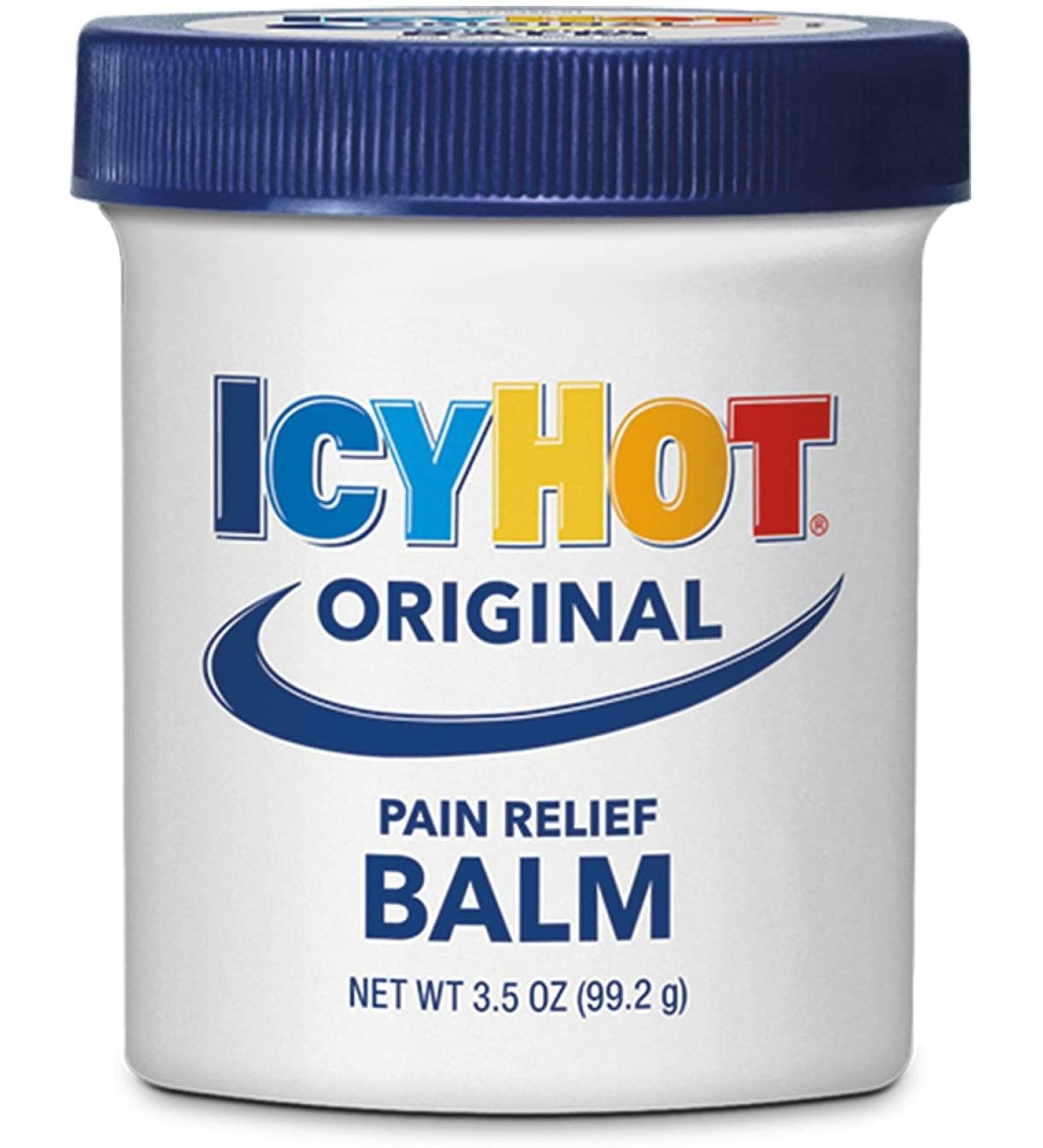 Icy Hot Balm 3.5oz - Extra Strength Pain Relief Cream for Fast Relief | Shop Internationally - Buy Online on GoSupps.com