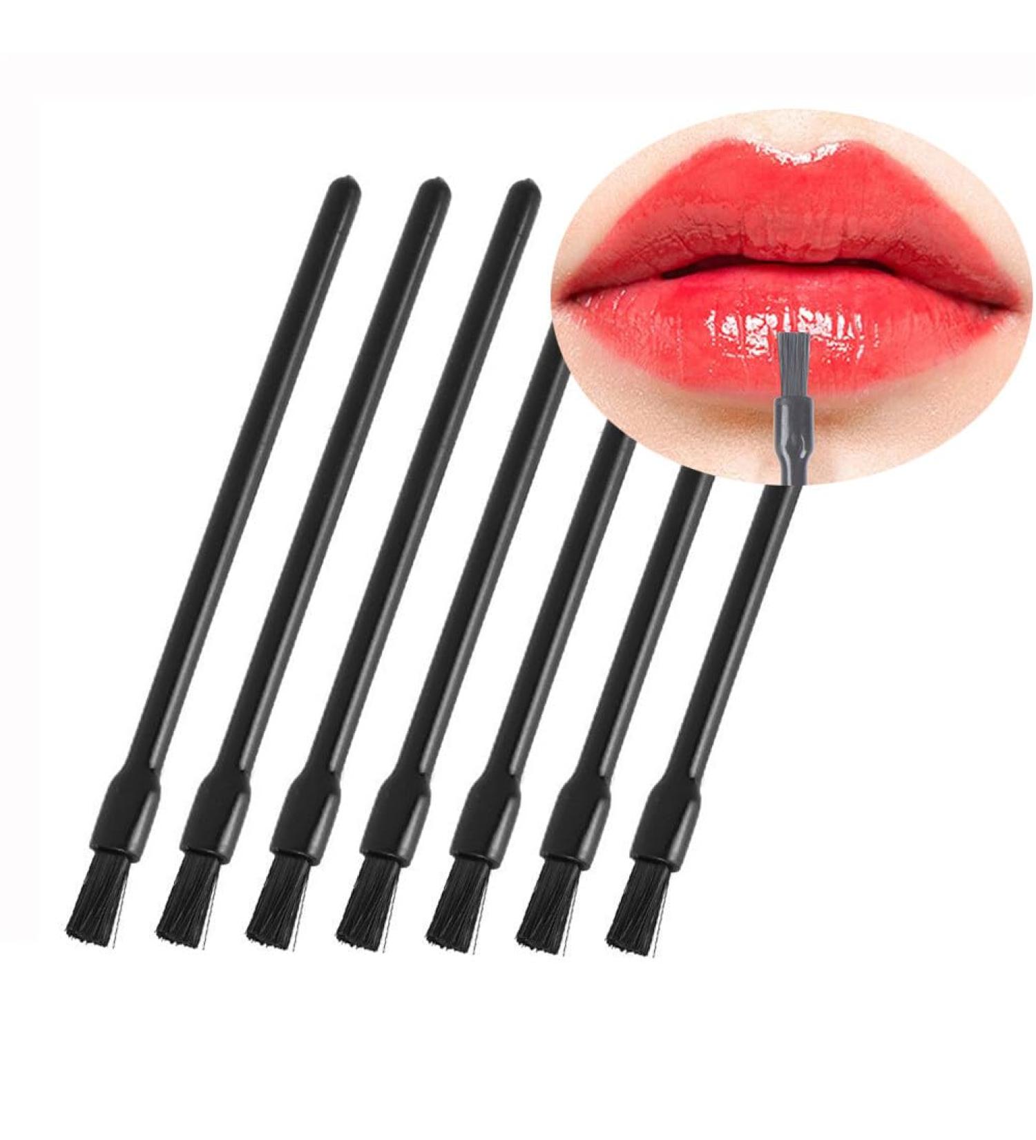 20PCS Disposable Lip Gloss Brushes - Black Lipstick Wands & Applicator - Multifunctional Makeup Tools for Women - Buy Online on GoSupps.com