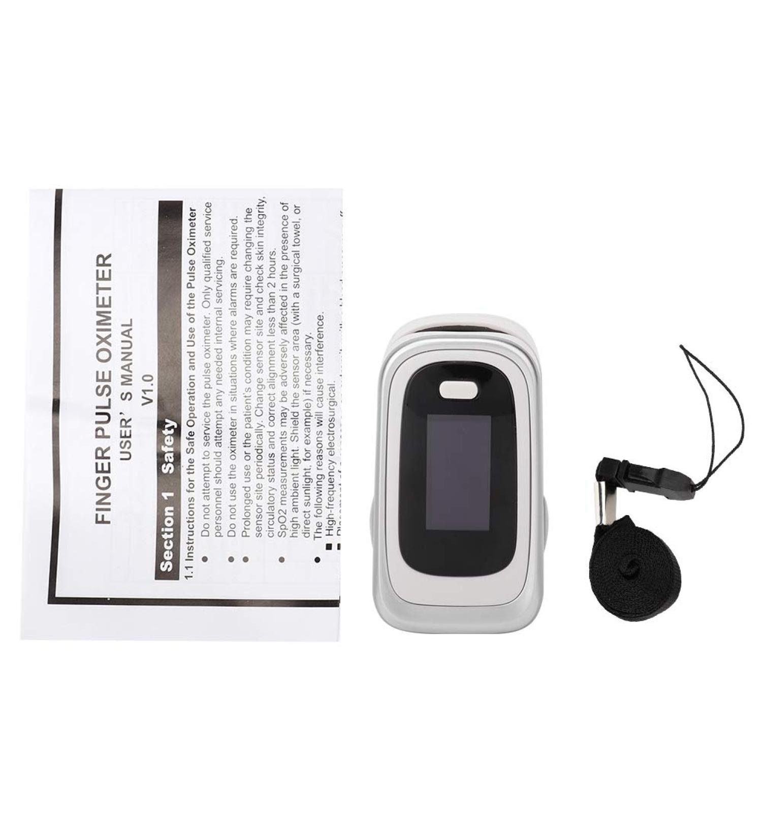 Wallfire SPO2 PR PI Ring - Accurate Oximeter for Saturation Rate Monitoring with Lanyard | Fast International Shipping - Buy Online on GoSupps.com