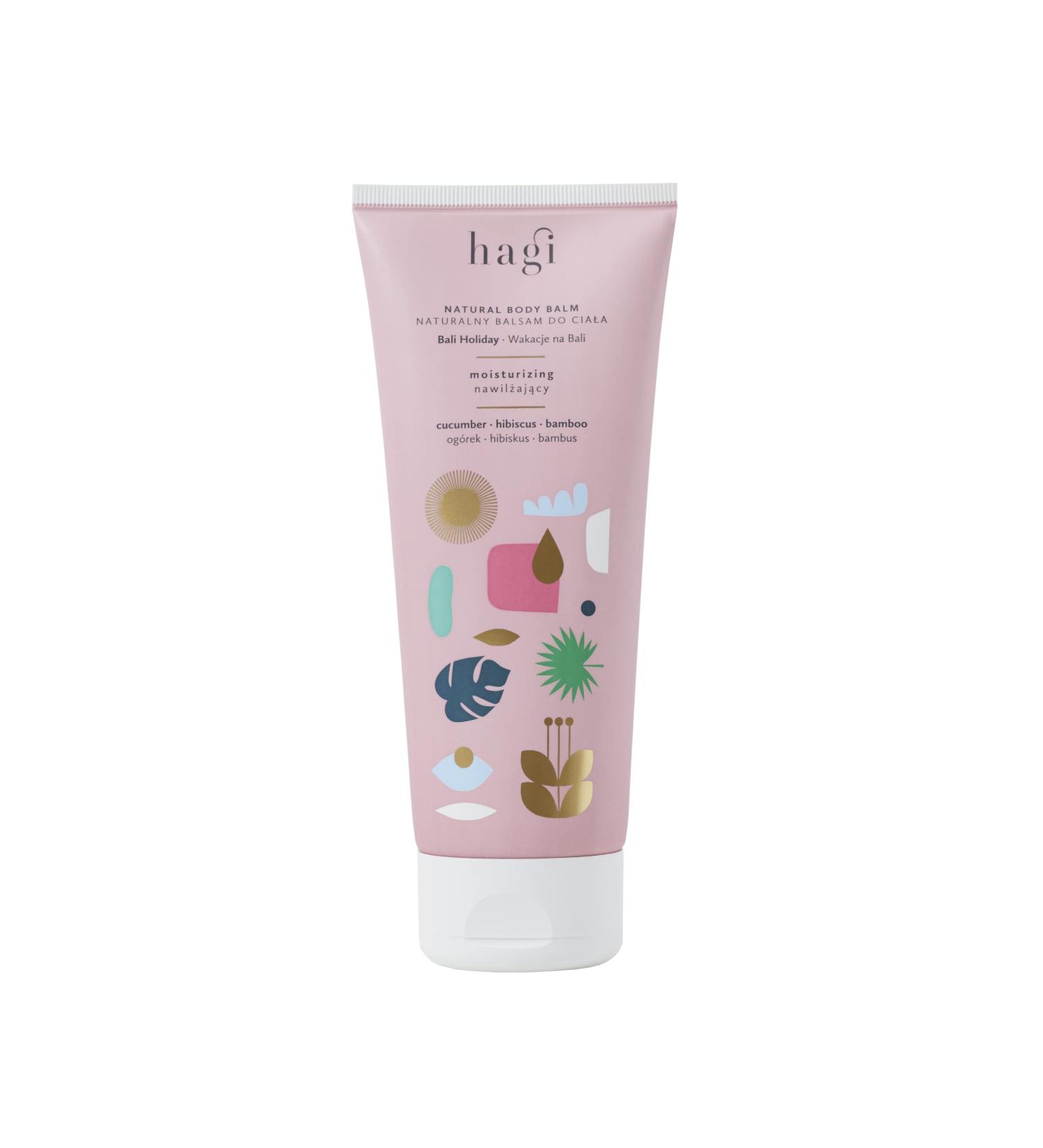 Hagi Bali Holiday Body Lotion | Natural Moisturizer with Monoi Oil Shea Butter & Apricot Kernel Oil | Vegan & Soothing | 200 ml - Shop Internationally - Buy Online on GoSupps.com