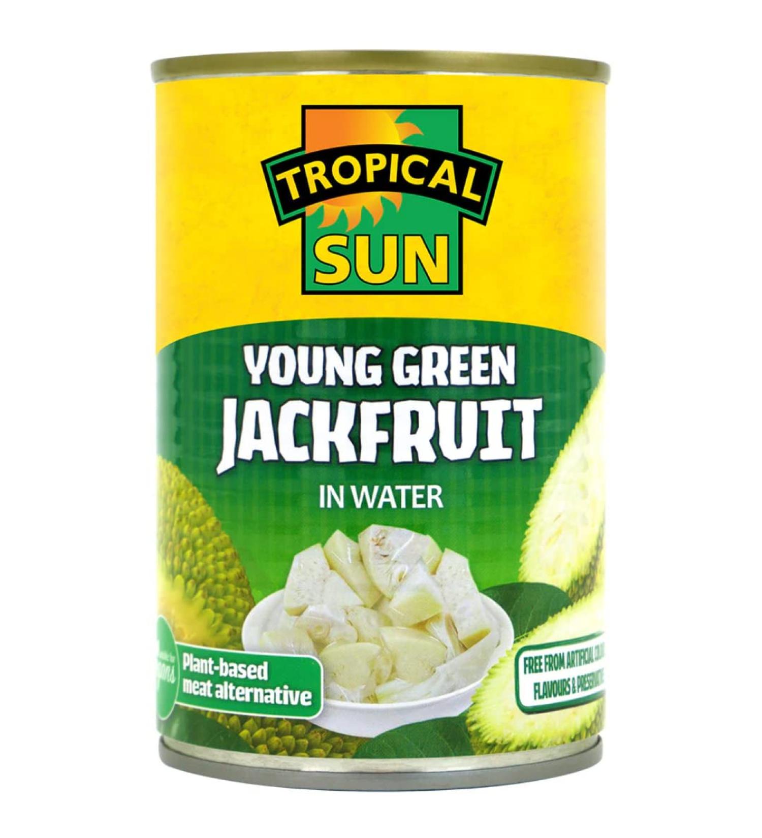 2 x Tropical Sun Green Jackfruit in Water 12 x 400g