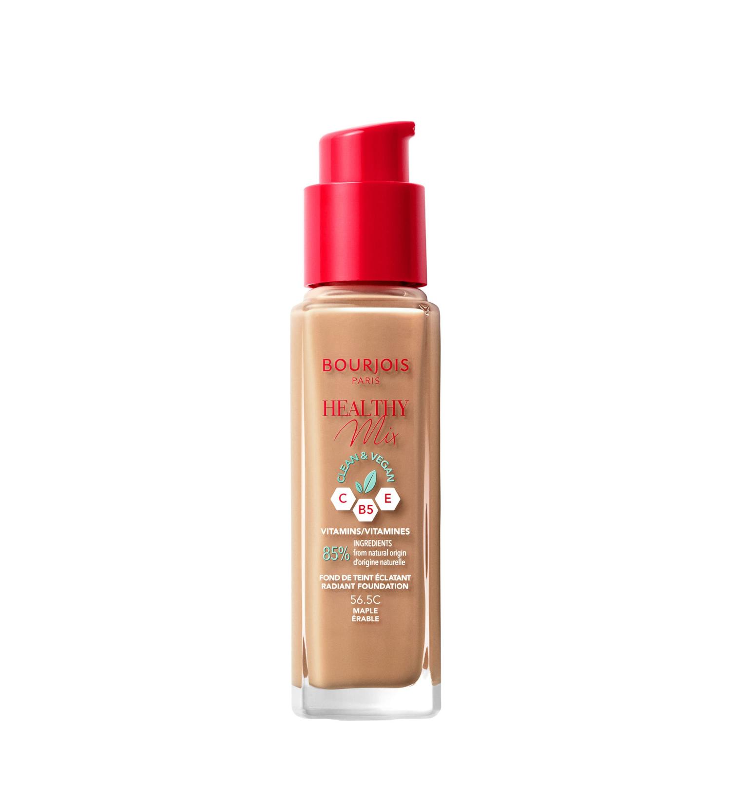 Bourjois - Healthy Mix Clean Foundation - 56.5 C Maple - Buy Online on GoSupps.com