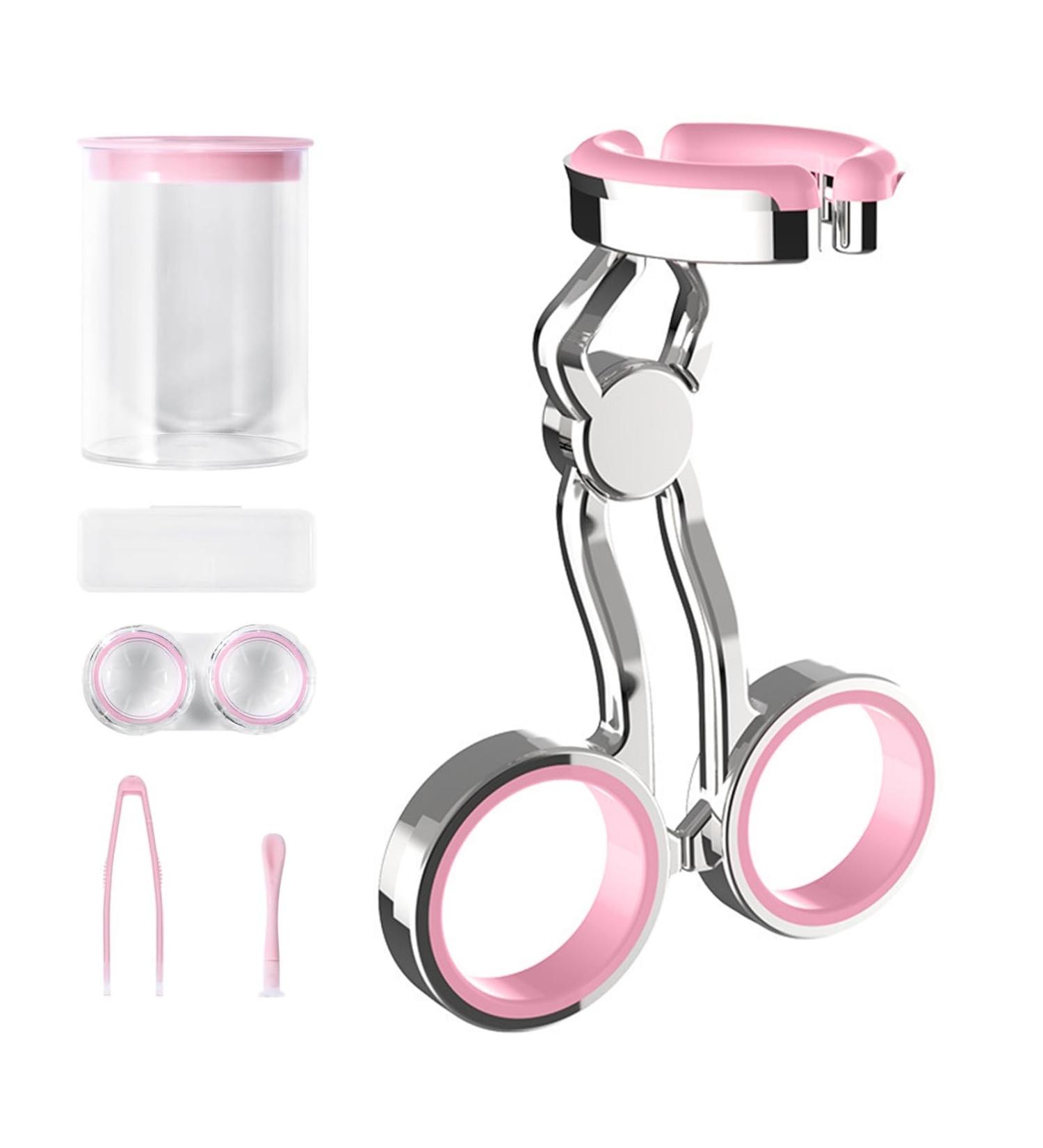 Shop Colored Contact Lenses & Tools | Eye Care Accessories Tweezers & More - Pink Rose Edition - Buy Online on GoSupps.com