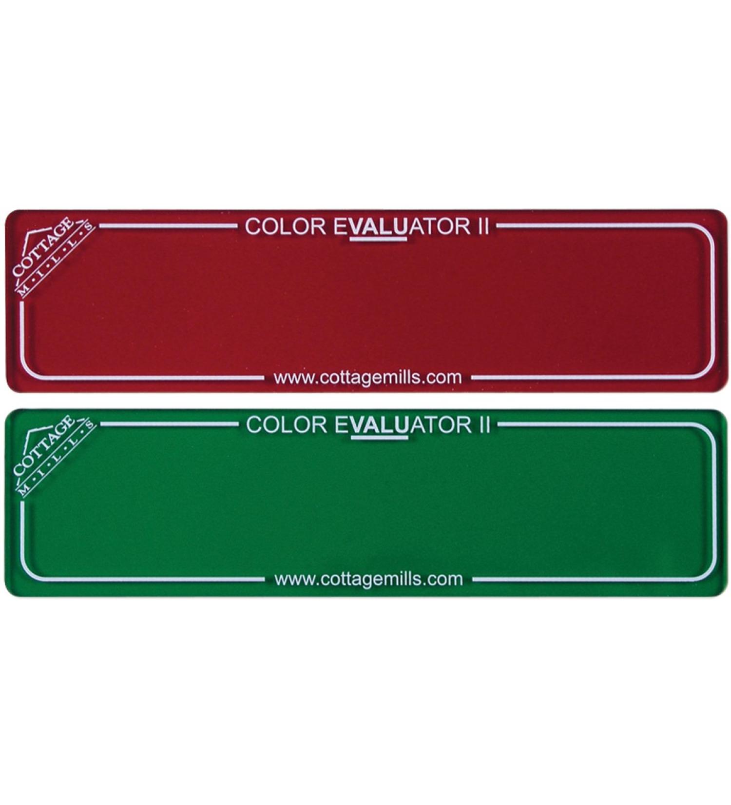 Cottage Mills Color Evaulator II Red and Green Filter