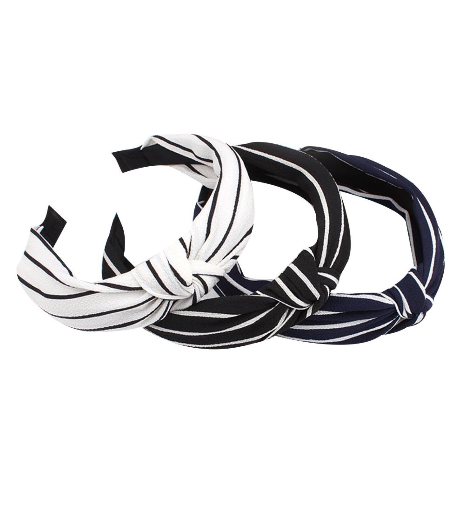 Frcolor Set of 3 Wide Turban Note Headbands - Trendy Random Color Hair Accessories for Women | International Shipping Available - Buy Online on GoSupps.com