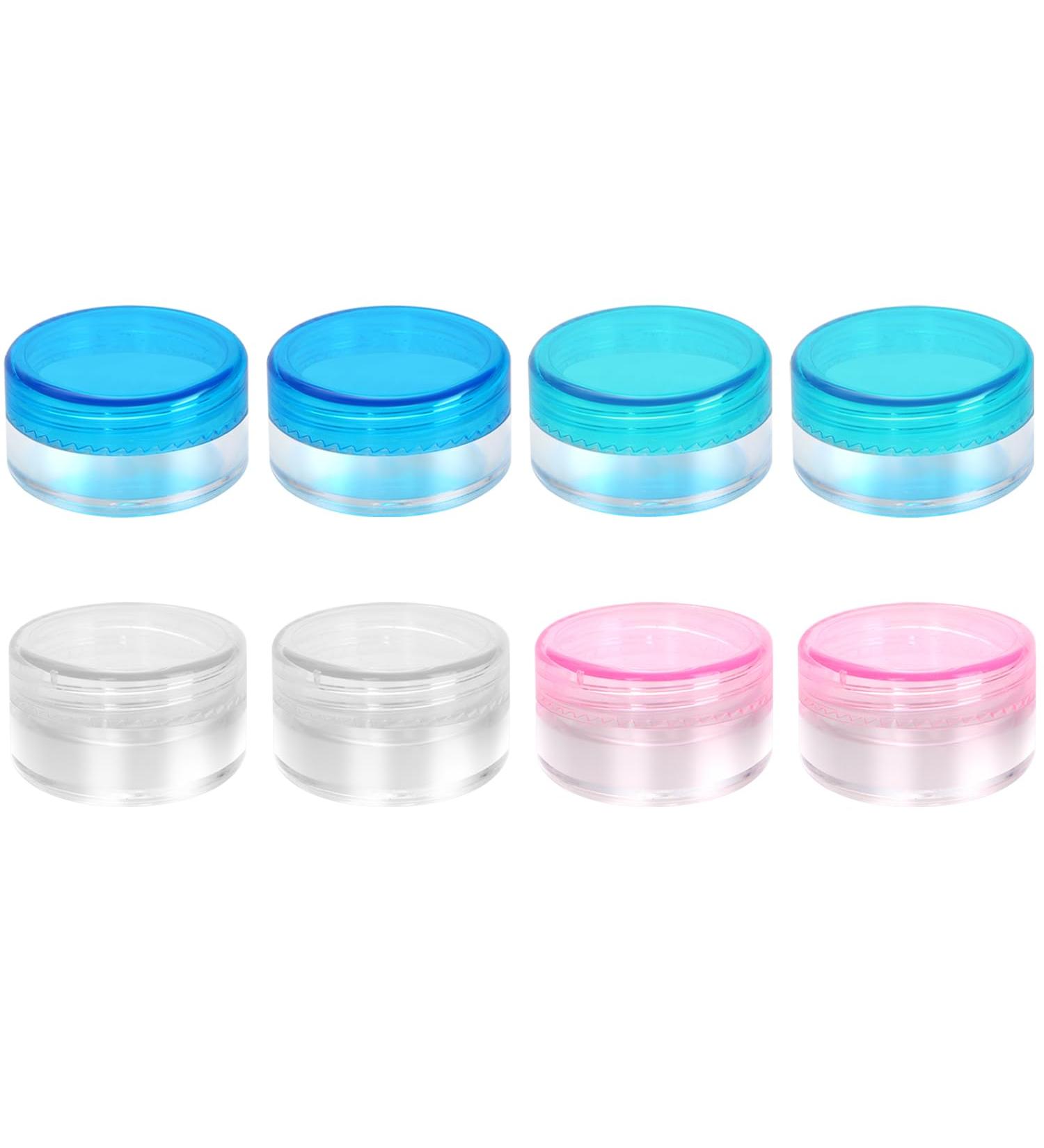 Refillable Ointment Jars - 8 Pack 5g Cream Pots for Cosmetics Lotions & Lip Balm | Colorful Sample Containers - Buy Online on GoSupps.com