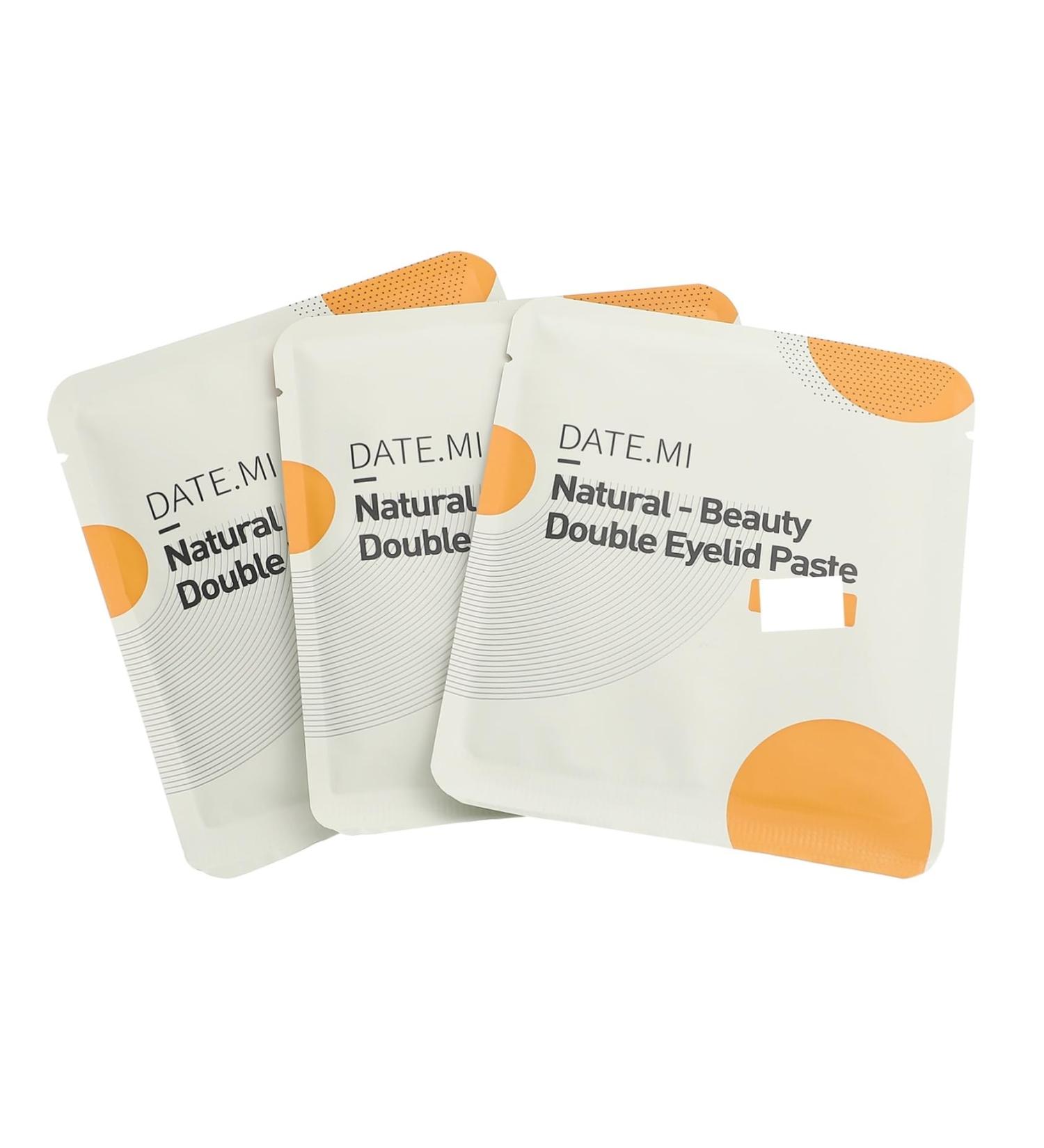 POPETPOP 3 Sets lasting invisible double eyelid stickers double eyelid supplies hooded beautiful eyes Mesh double eyelid artifact Boost stickers adhesive tape goon tape Eye Makeup Supplies 8.2X7.5X0.1CM Yellow - Buy Online on GoSupps.com