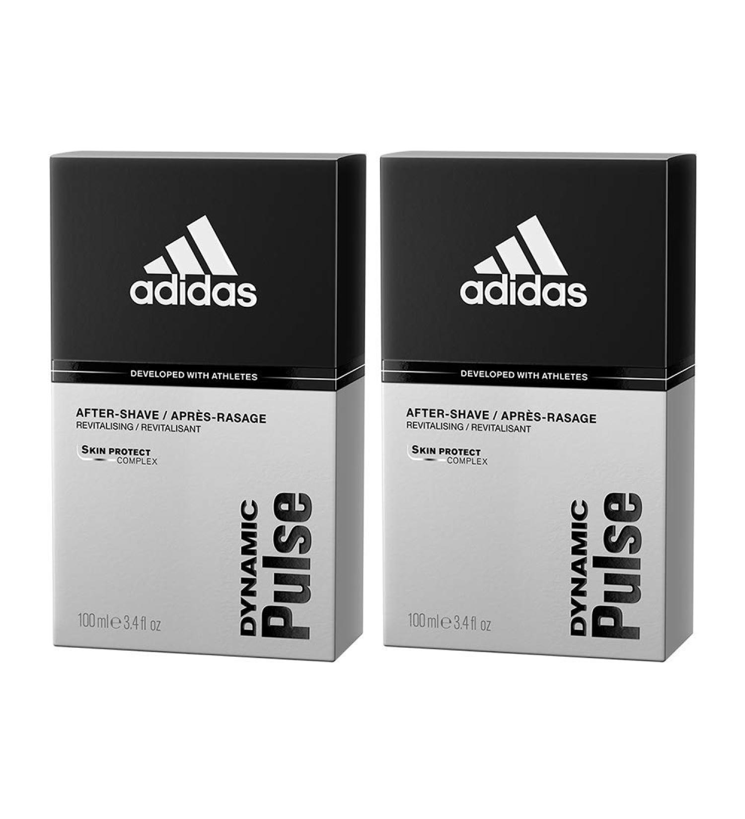 Adidas Dynamic Pulse Aftershave for Men 3.4 Ounce - 2 Piece Set - Buy Online on GoSupps.com