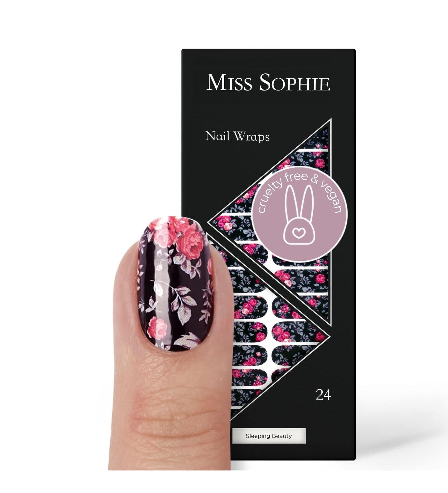 Miss Sophie Nail Wraps - Sleeping Beauty 24 | Ultra-Thin, Self-Adhesive, Long-Lasting Nail Wraps - Buy Online on GoSupps.com