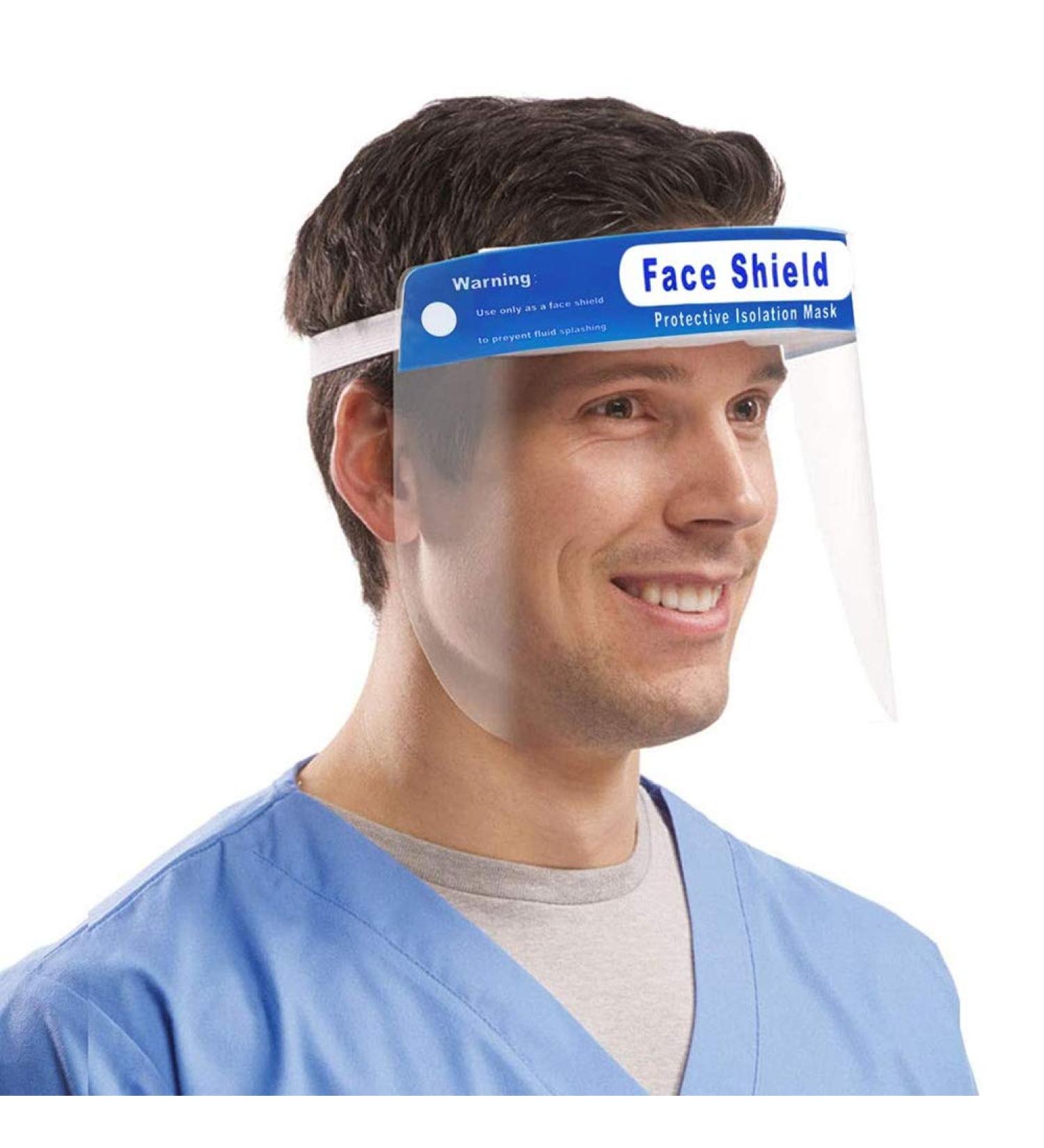 Sunzel Face Shields with Bands and Sponges - Set of 3 for Men, Women, and Kids - Buy Online on GoSupps.com
