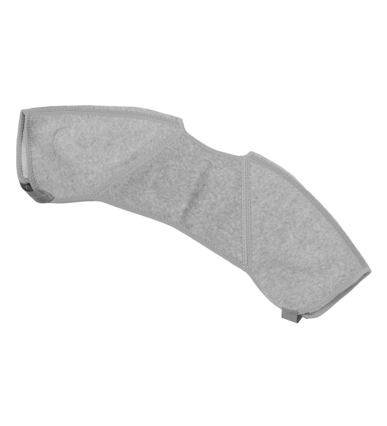 BRIGHTFUFU Shoulder Protector Shoulder Warming Sleeve Double Shoulder Brace Sports Protector Spandex Grey - Buy Online on GoSupps.com