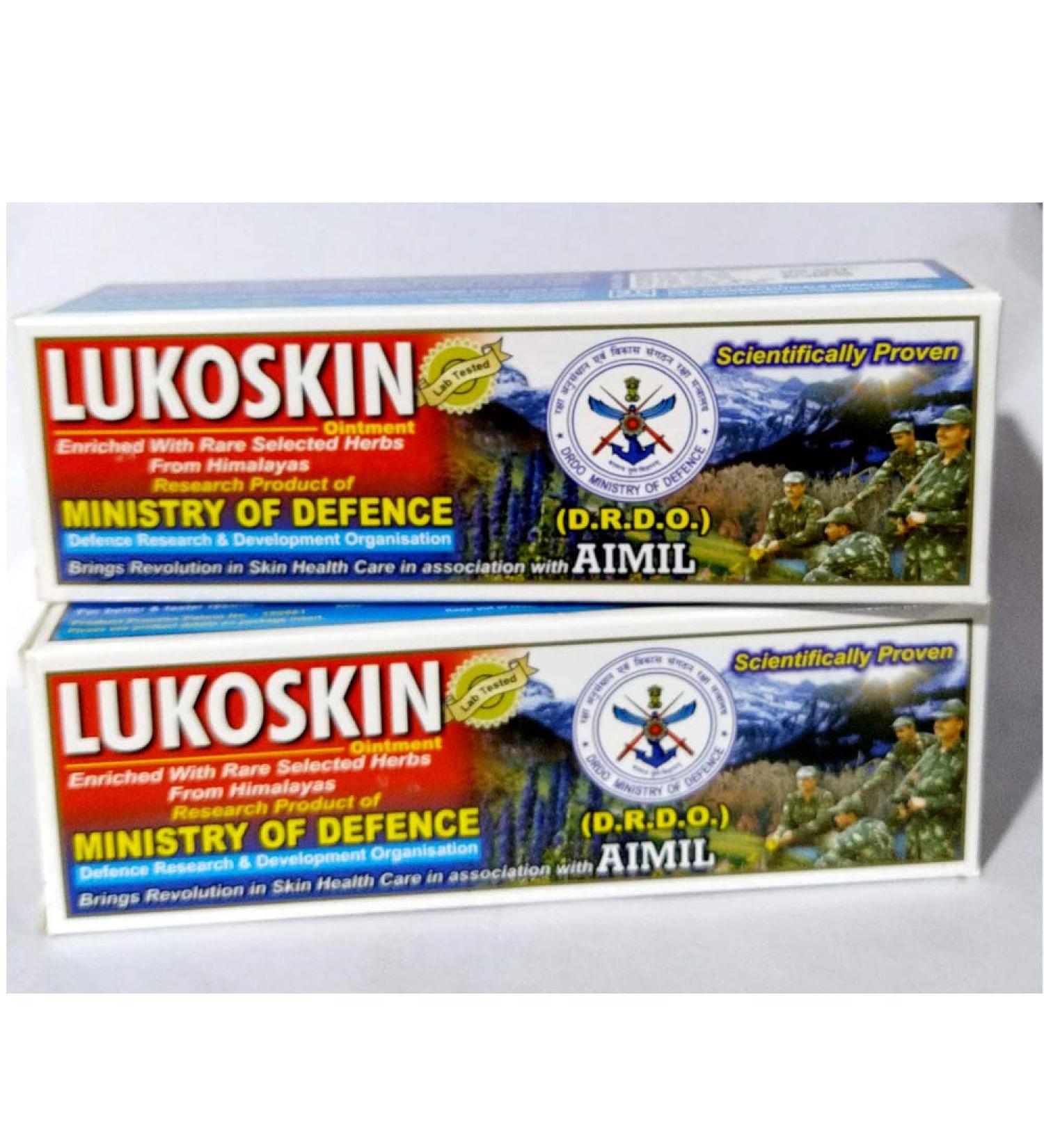 Herbo Meds Lukoskin Ointment 40gms Pack of 2(80 GMS)