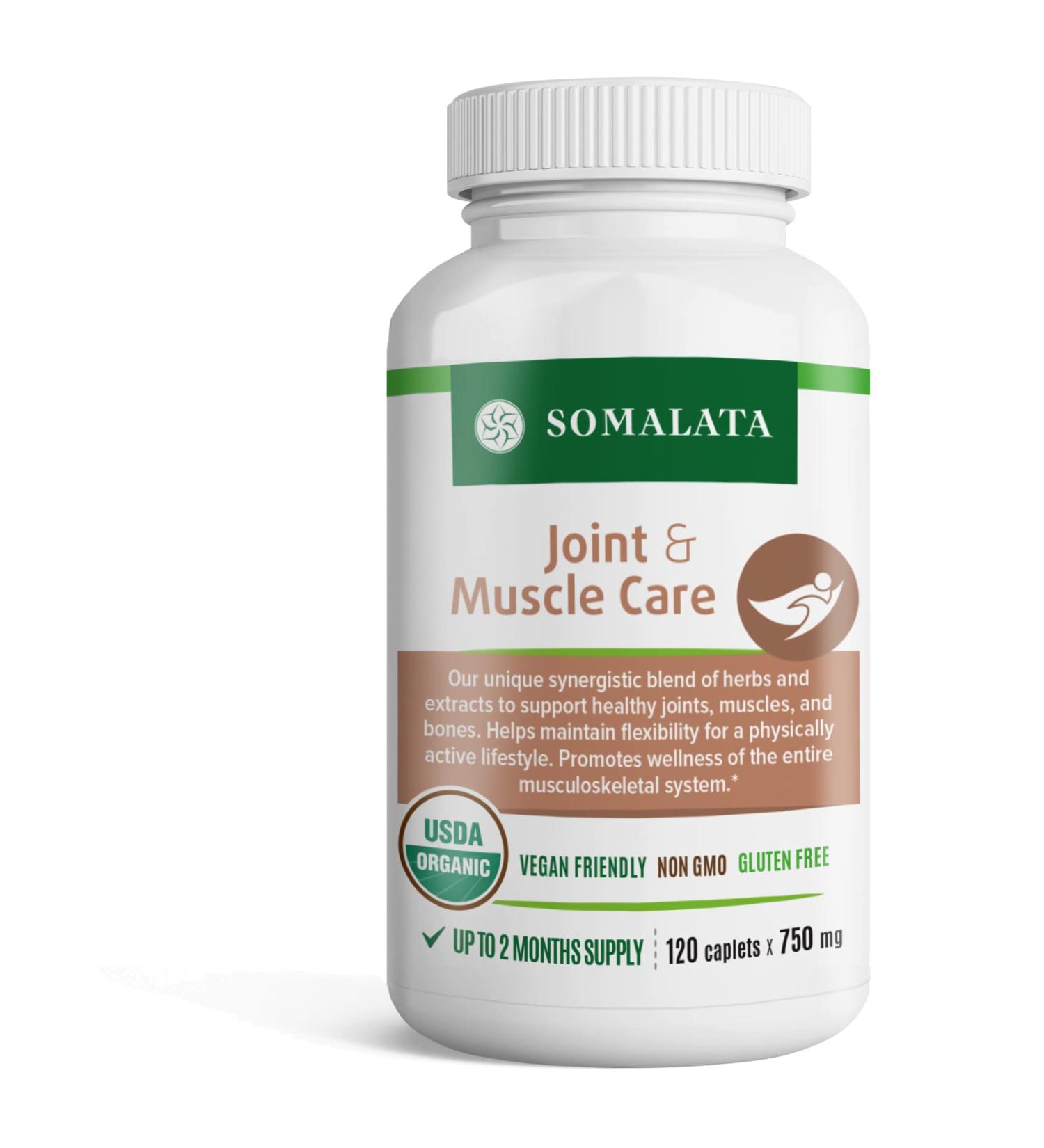 Somalata Joint & Muscle Care Supplement - Organic Solution for Healthy Joints & Muscles - Buy Online on GoSupps.com