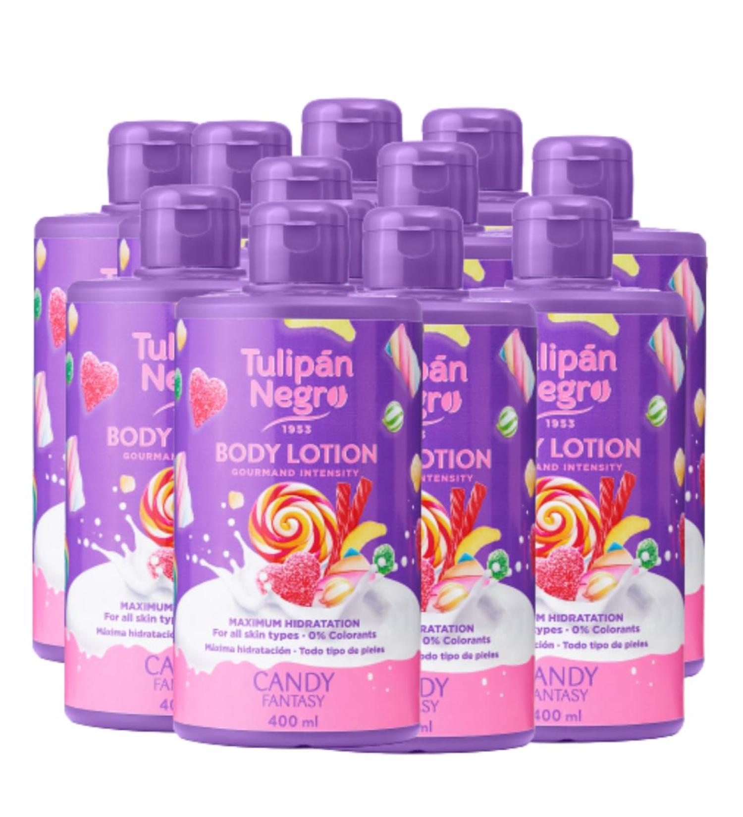 Tulipan Noir Fantaisie Bonbons Lotion pour le corps l'hydratation maximale - 400 ml - Buy Online on GoSupps.com