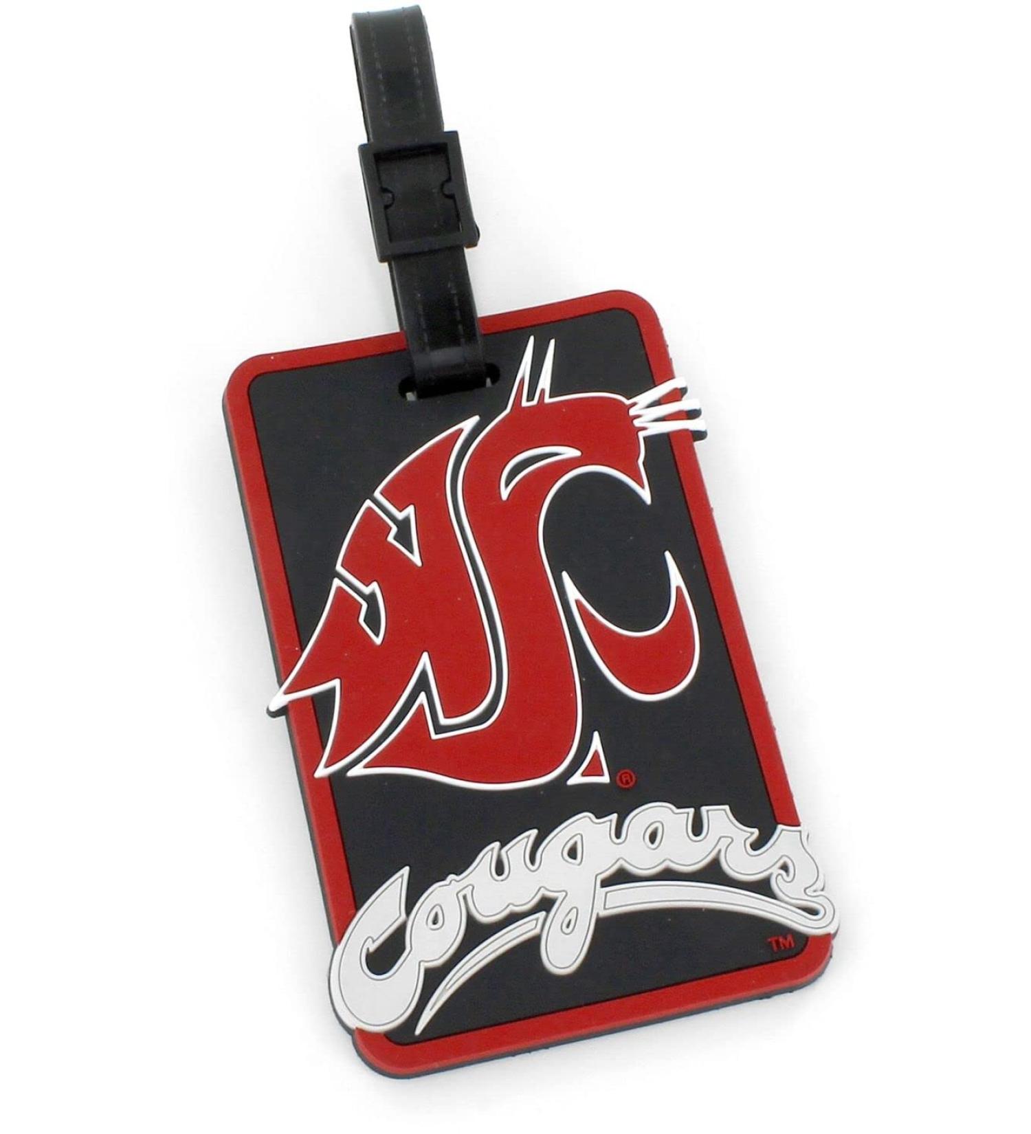 Aminco NCAA Washington State Cougars Soft Bag Tag
