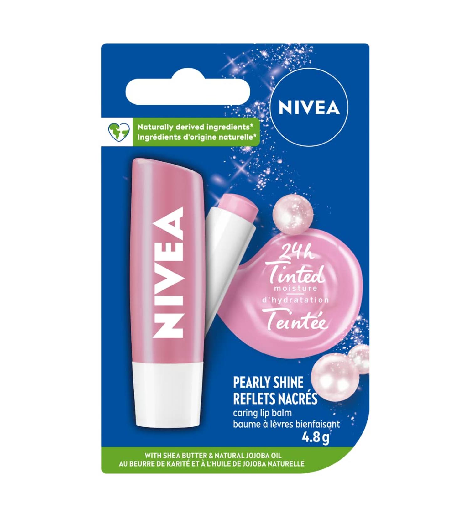 Nivea Lip Care Pearl and Shine Hydrating Irresistible Shine International Shipping Available - Buy Online on GoSupps.com