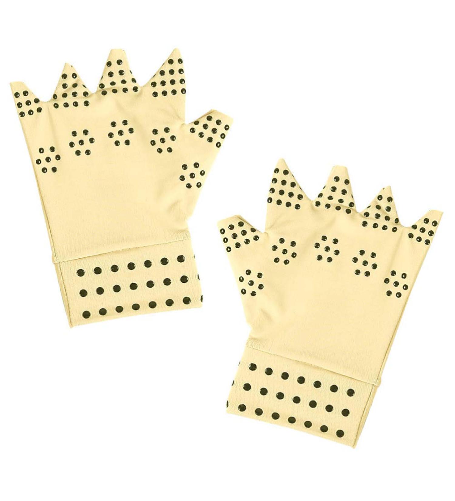 Buy Fingerless Mittens for Men - Magnetic Gloves for Carpal Tunnel & Tendonitis (Khaki) - International Shipping Available - Buy Online on GoSupps.com