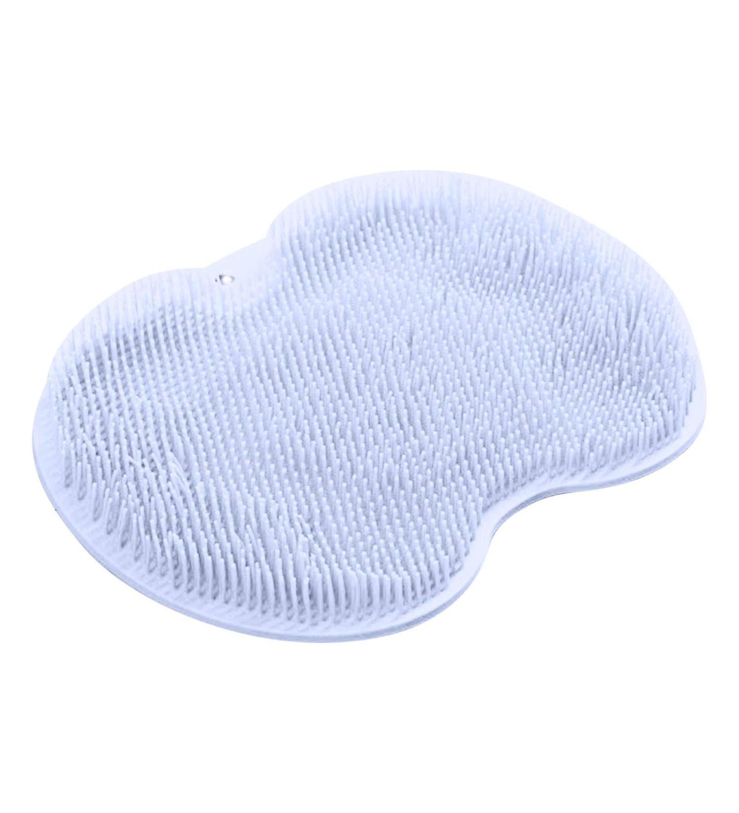 Blue Foot Brush Scrubber for Shower Non-Slip Suction Cup Peeling Massager Pad for Improved Circulation & Soothing Achy Feet - Buy Online on GoSupps.com