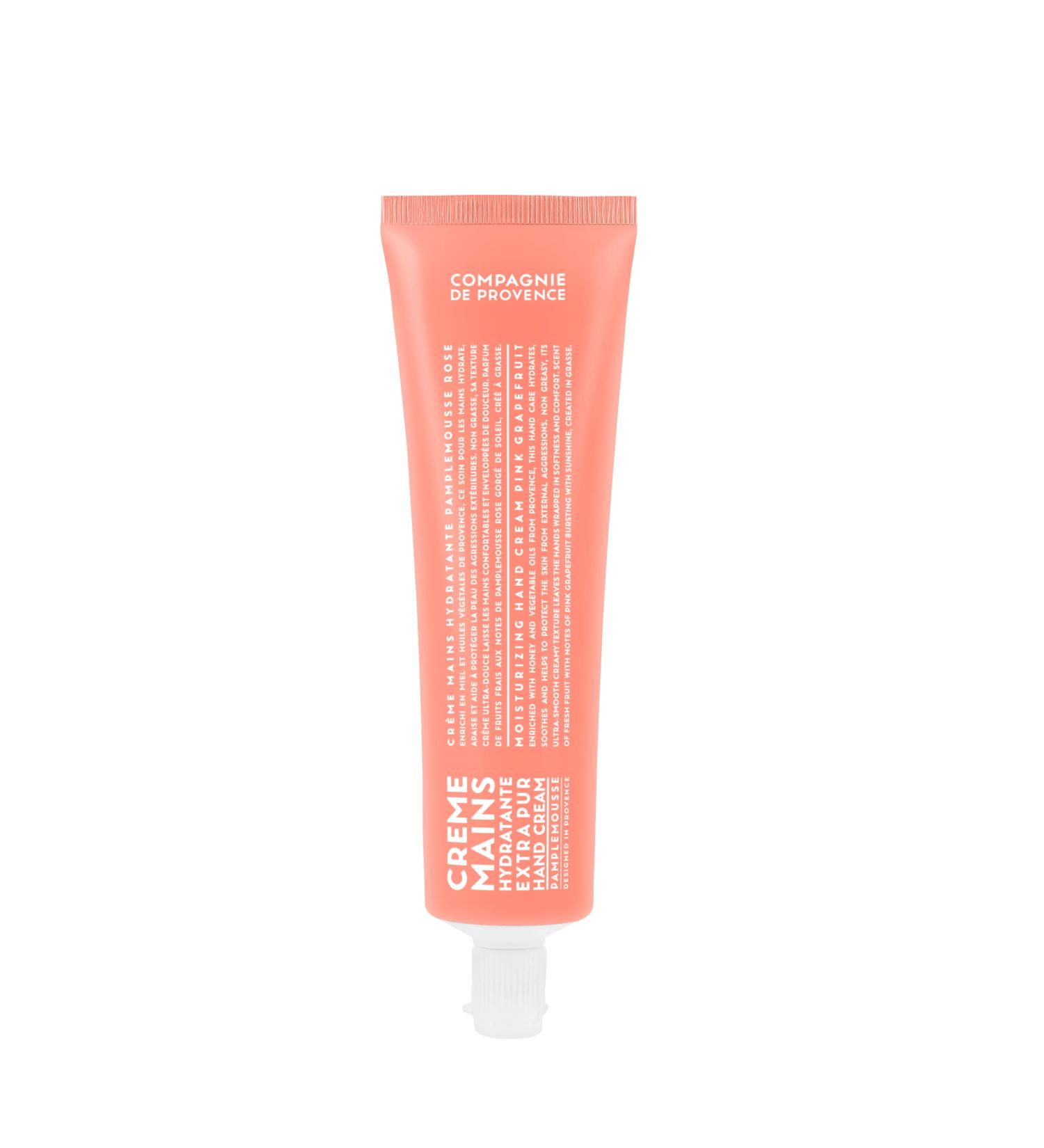 Compagnie De Provence Hand Cream 100ml - Nourishing Pink Grapefruit Scent | International Shipping Available - Buy Online on GoSupps.com