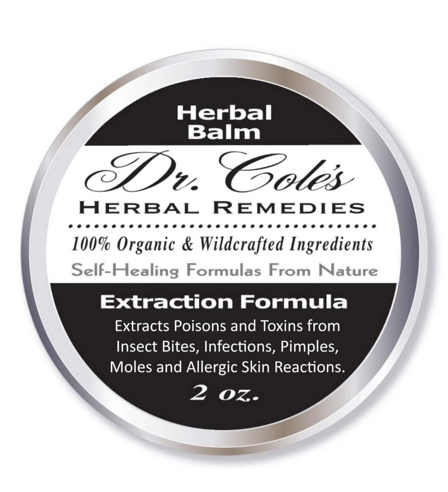 Dr. Cole's Organic Extraction Herbal Balm - Buy Online on GoSupps.com