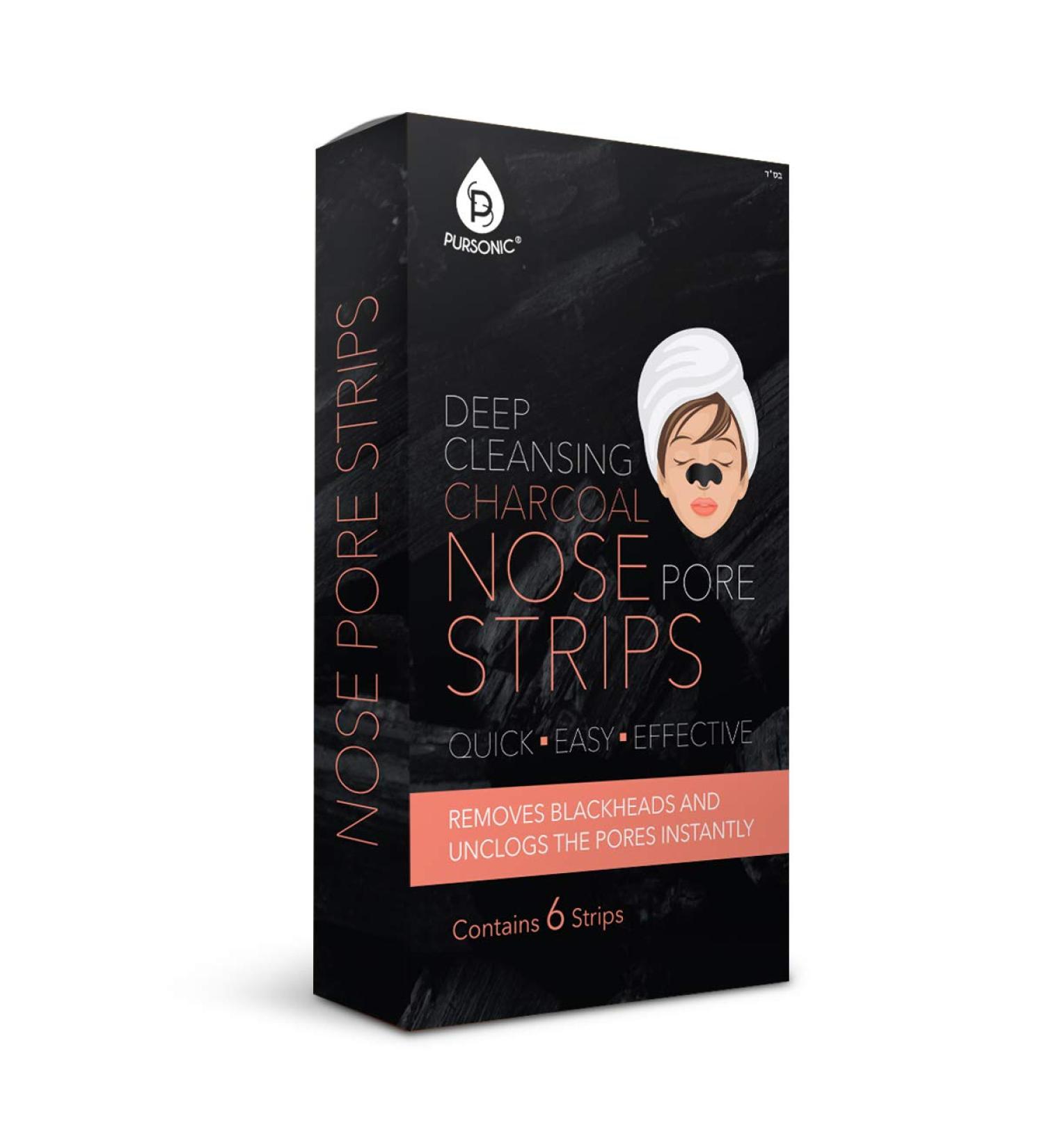 Pursonic Deep Cleansing Charcoal Nose Pore Strips