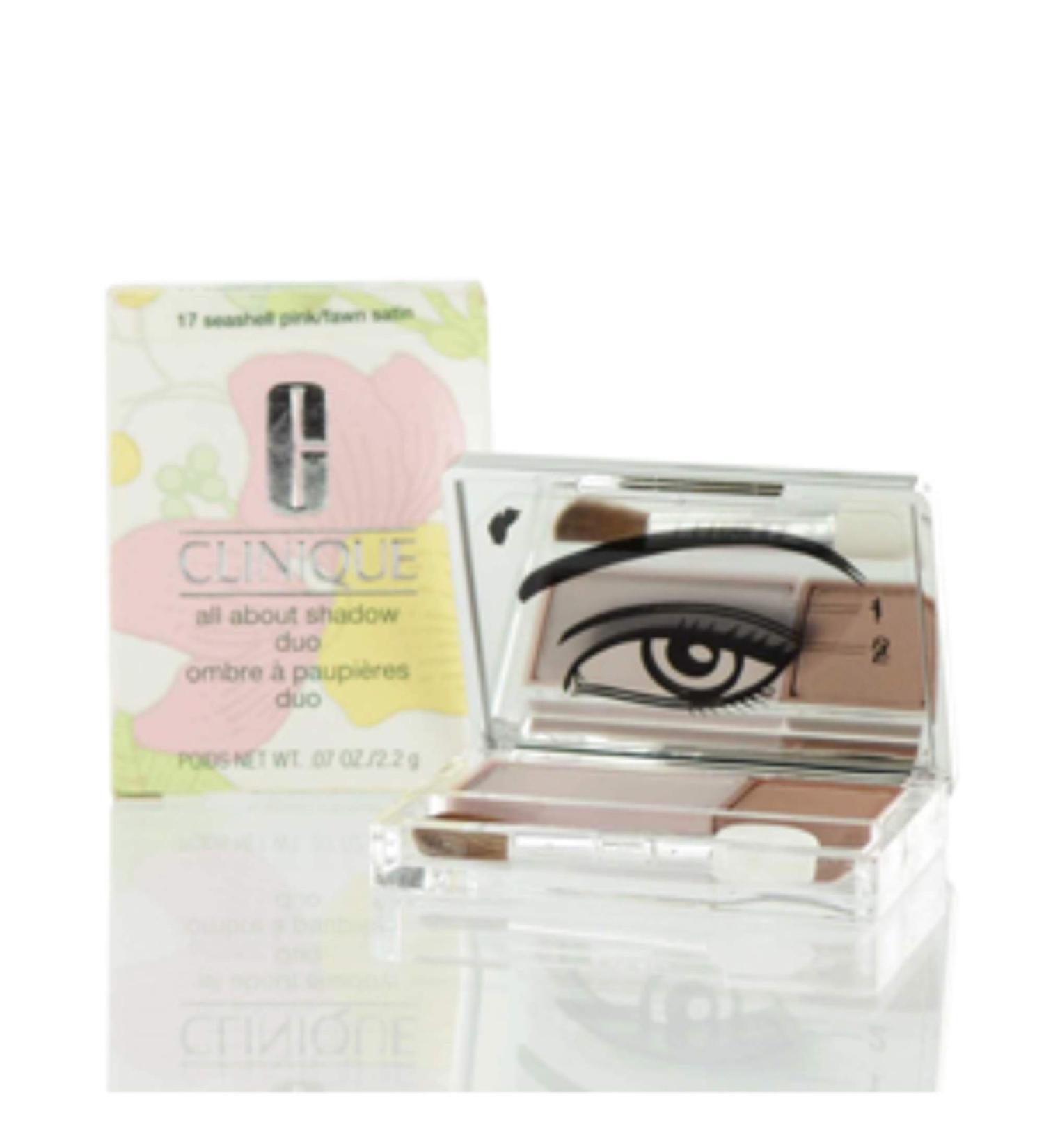Clinique All About Shadow Duo Seashell Pink/Fawn Satin