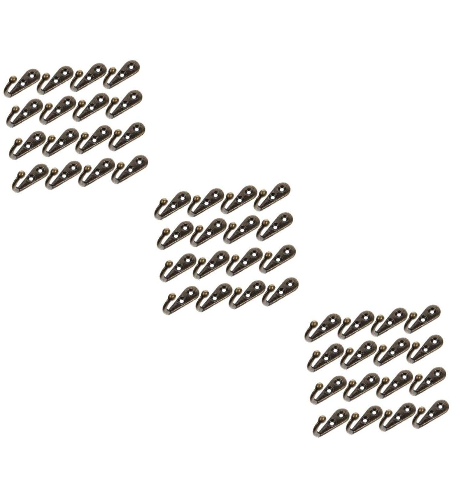 Alipis 72 Pcs Hook up Wall Mounted Key Holder Rustic Hanging Hooks Wall Hanging Hook Wall Hanger Rural - Buy Online on GoSupps.com