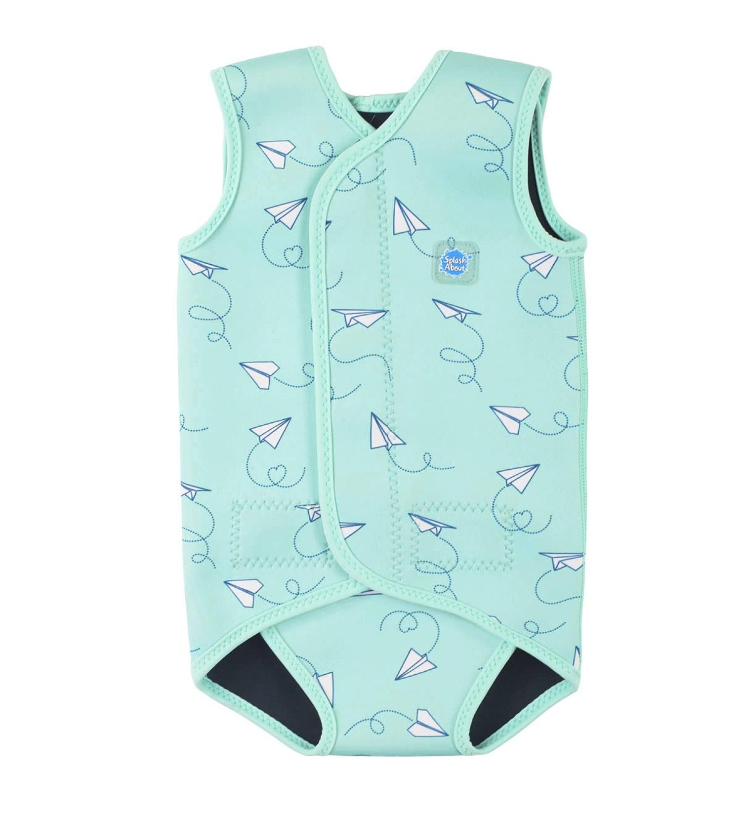 Splash About Baby Wrap Wetsuit Paper Planes 0-6 Months - Ultimate Comfort and Protection for Your Little One - Buy Online on GoSupps.com