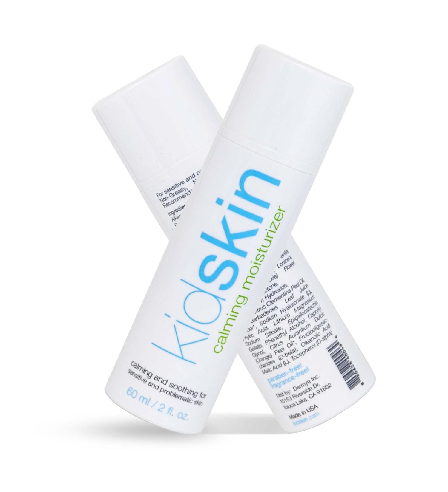 Kidskin Calming Moisturizer | 60ml Facial Lotion for Dry Skin | Gentle Kids Lotion with White Tea Extract - Buy Online on GoSupps.com