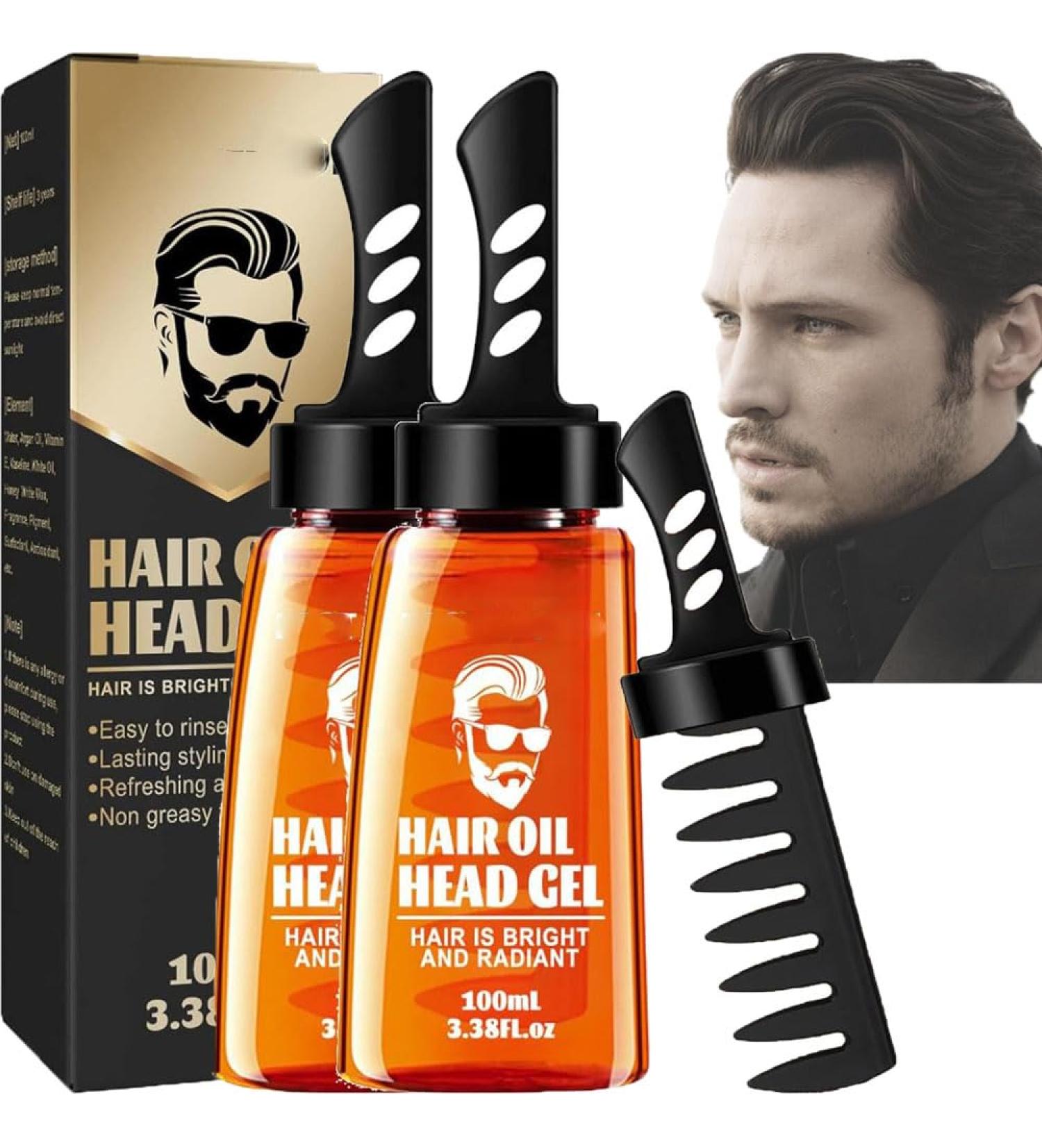 2 In 1 Hair Wax Comb East Moon Hair Oil Head Gel 2 In 1 Hair Wax Gel with Comb Wax Hair Comb (2pcs) - Buy Online on GoSupps.com