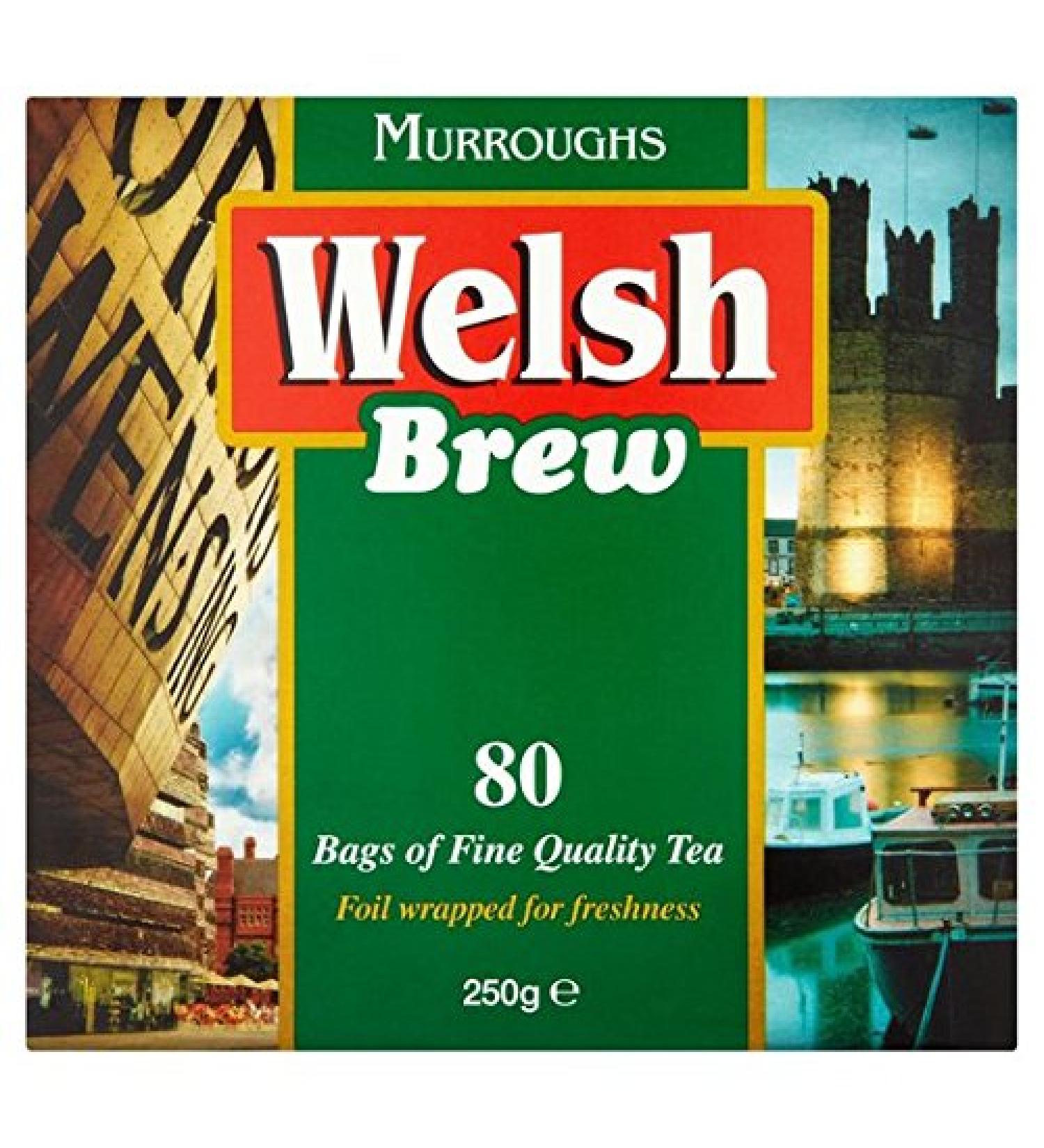 Welsh Brew Sachets de th 80 par paquet
