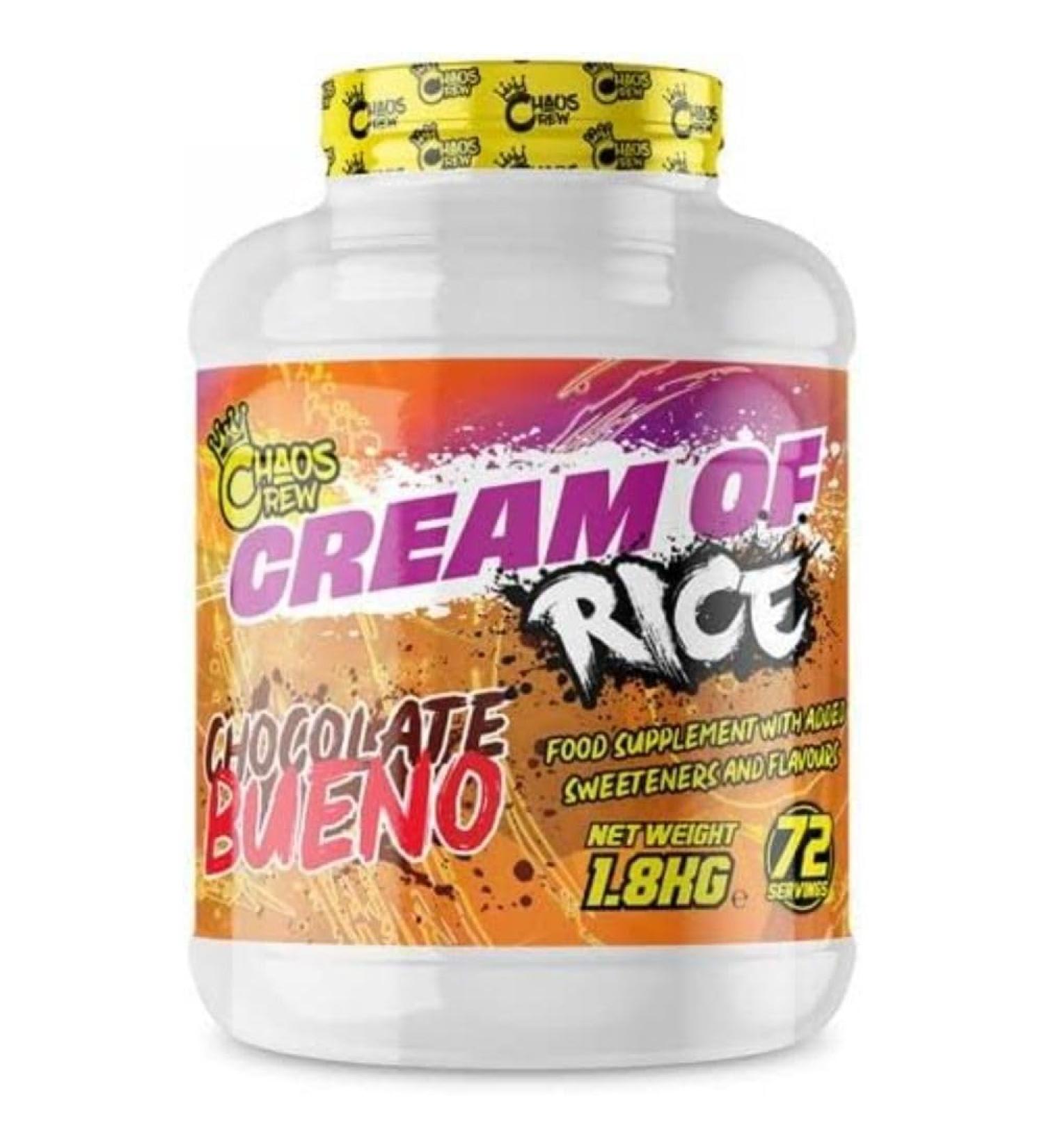 CHAOSCREW Cream of Rice Chocolate Bueno 1.8kg - Buy Online on GoSupps.com